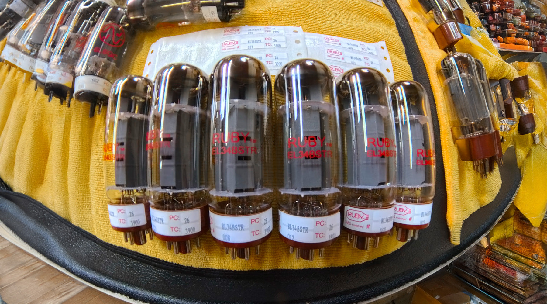 EL34 Ruby Tubes