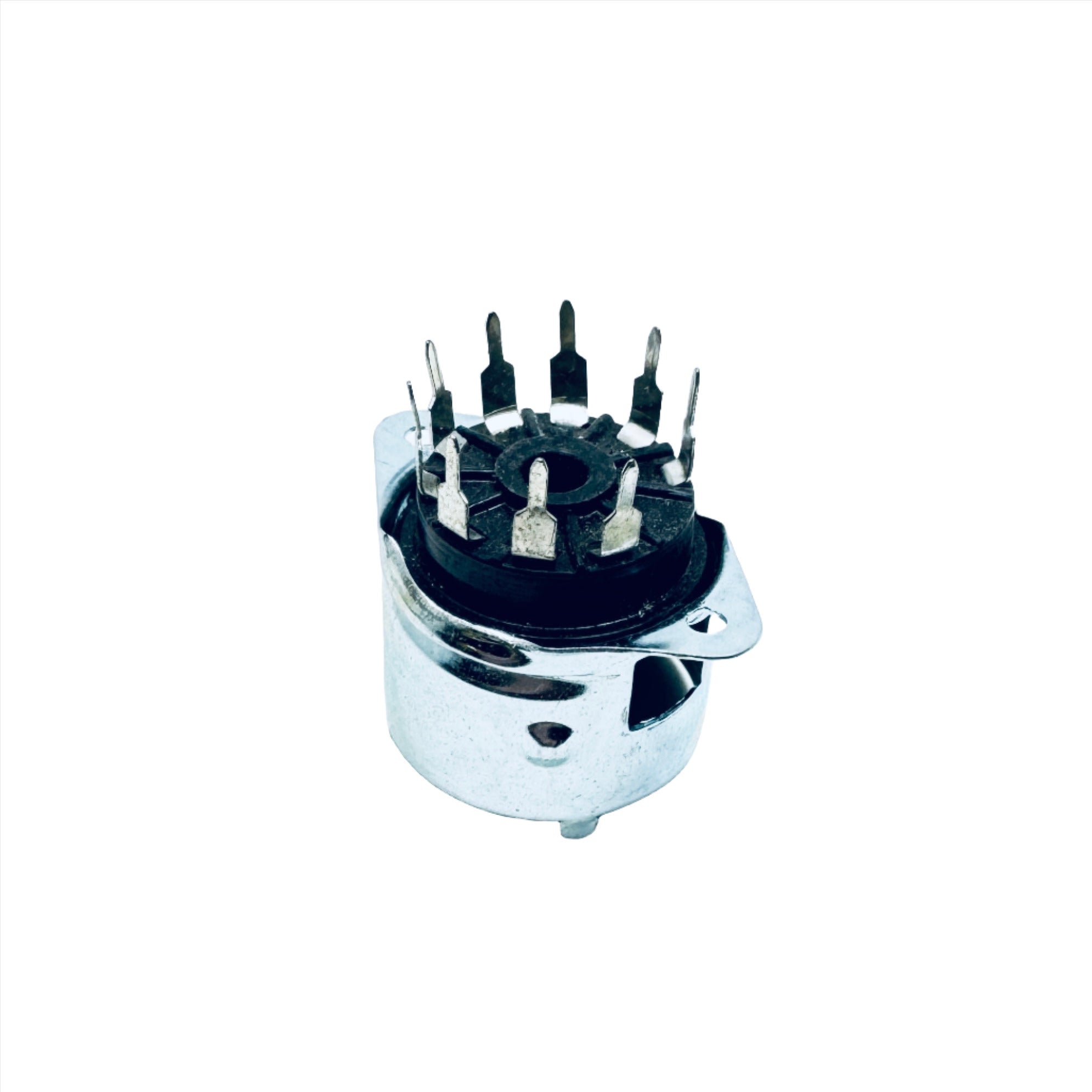 9-Pin Plastic Phenolic Socket - TUS9PC5, plastic ruby socket