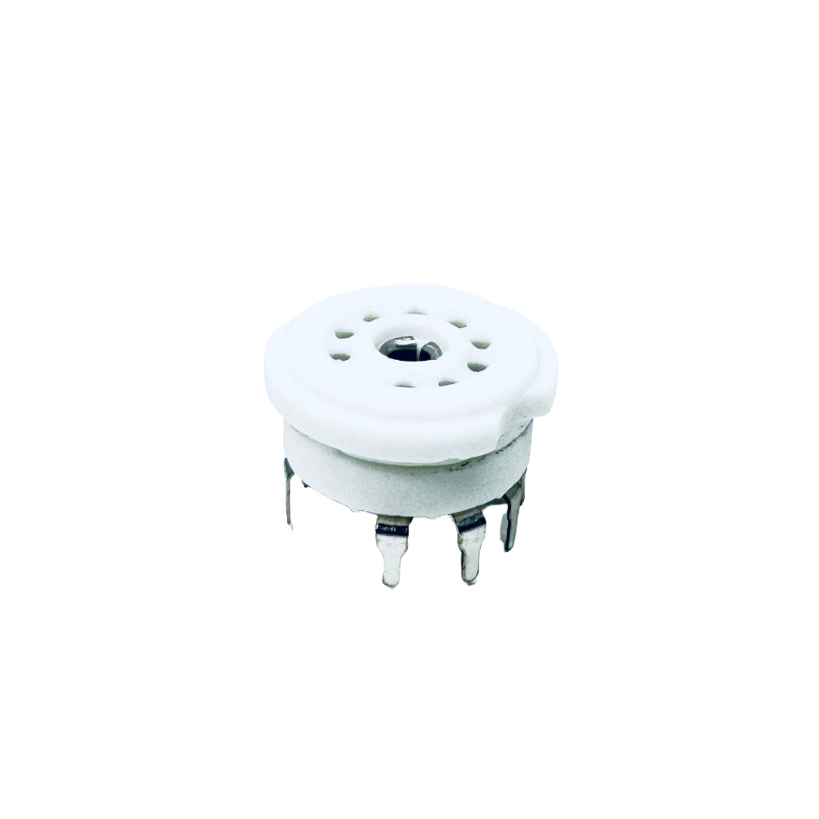 9-Pin Ceramic Socket - TUS9PC3, ruby sockets