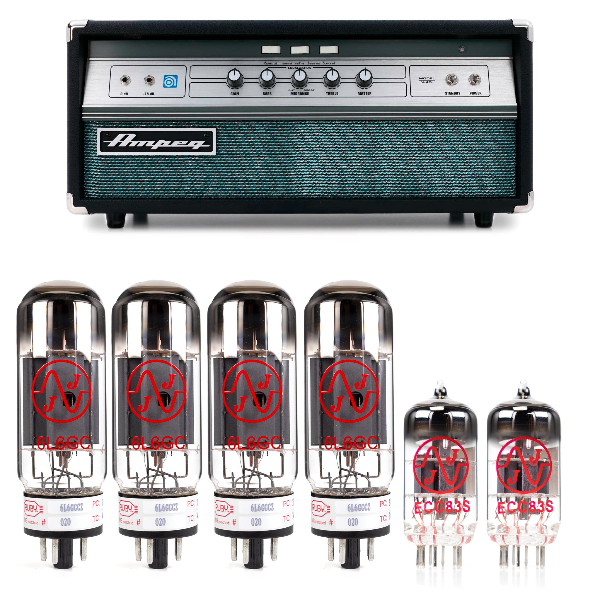 Ampeg V-4B 100W Tube Kit