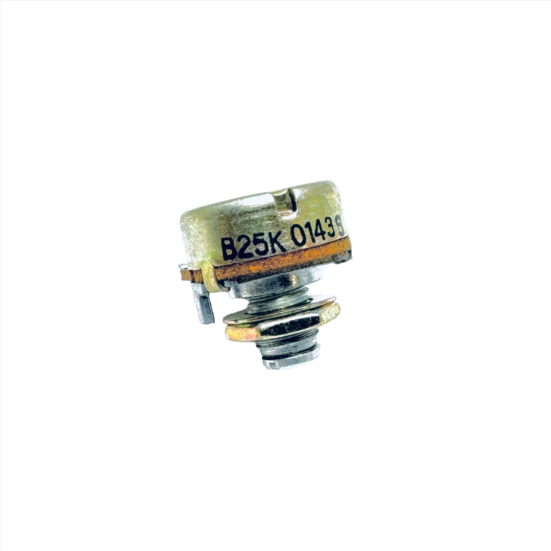 Authentic Fender Control Trim 25k Lin Potentiometer, authentic fender replacement parts, ruby parts