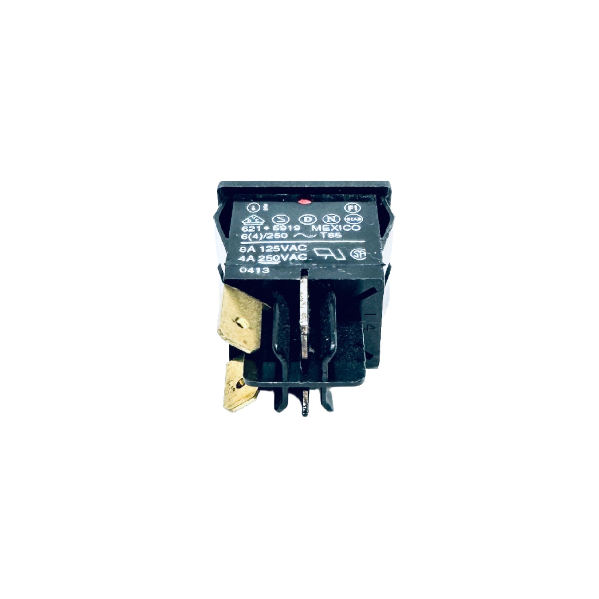 Authentic Fender DPST .187 TAB (DOM) Switch, authentic fender replacement parts, ruby parts