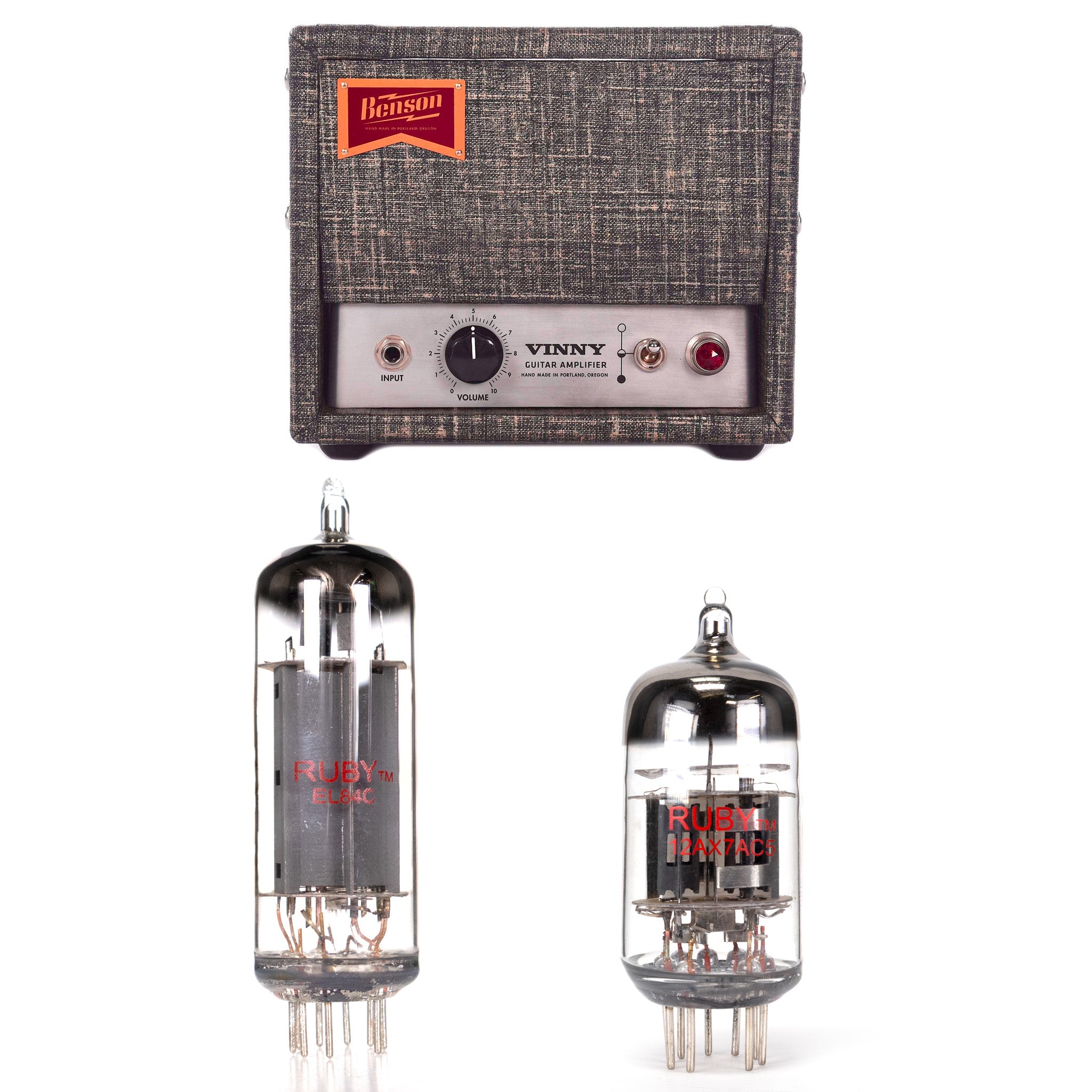 Benson Vinny Tube Kit with RUBY Tubes - High Quality Replacement Kit