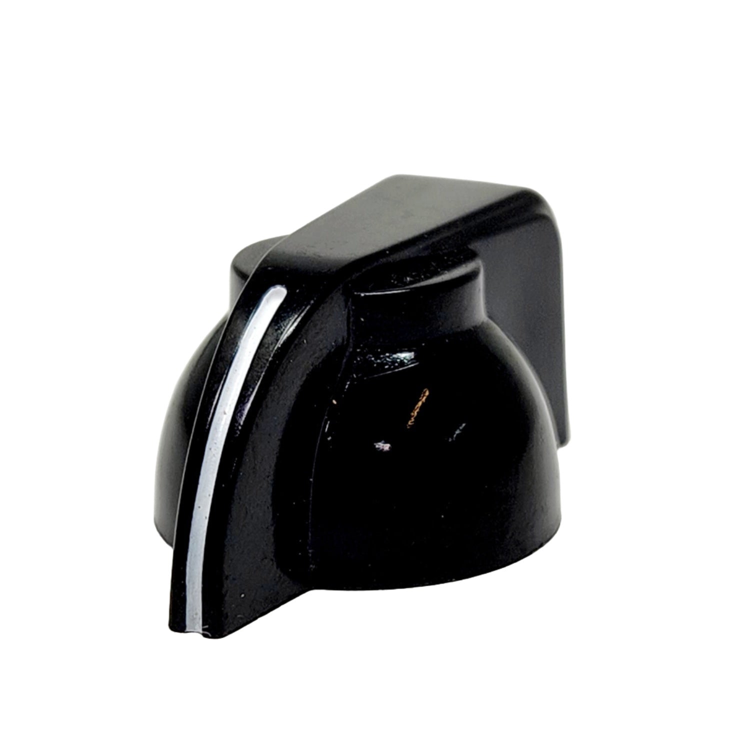 Generic Black Pointer Knob - w/ set screw (Flawed)