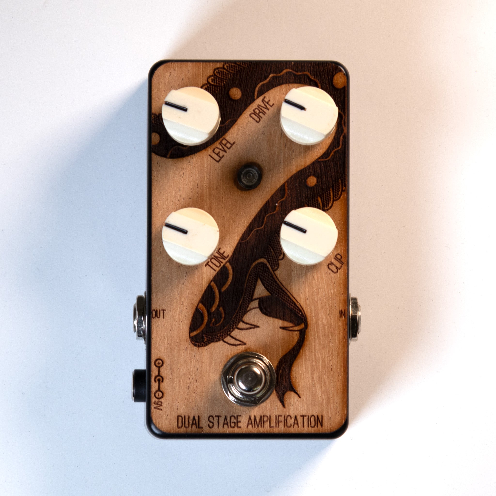 Dual Stage Amplification Boomslang Overdrive Mk1 Guitar Pedal