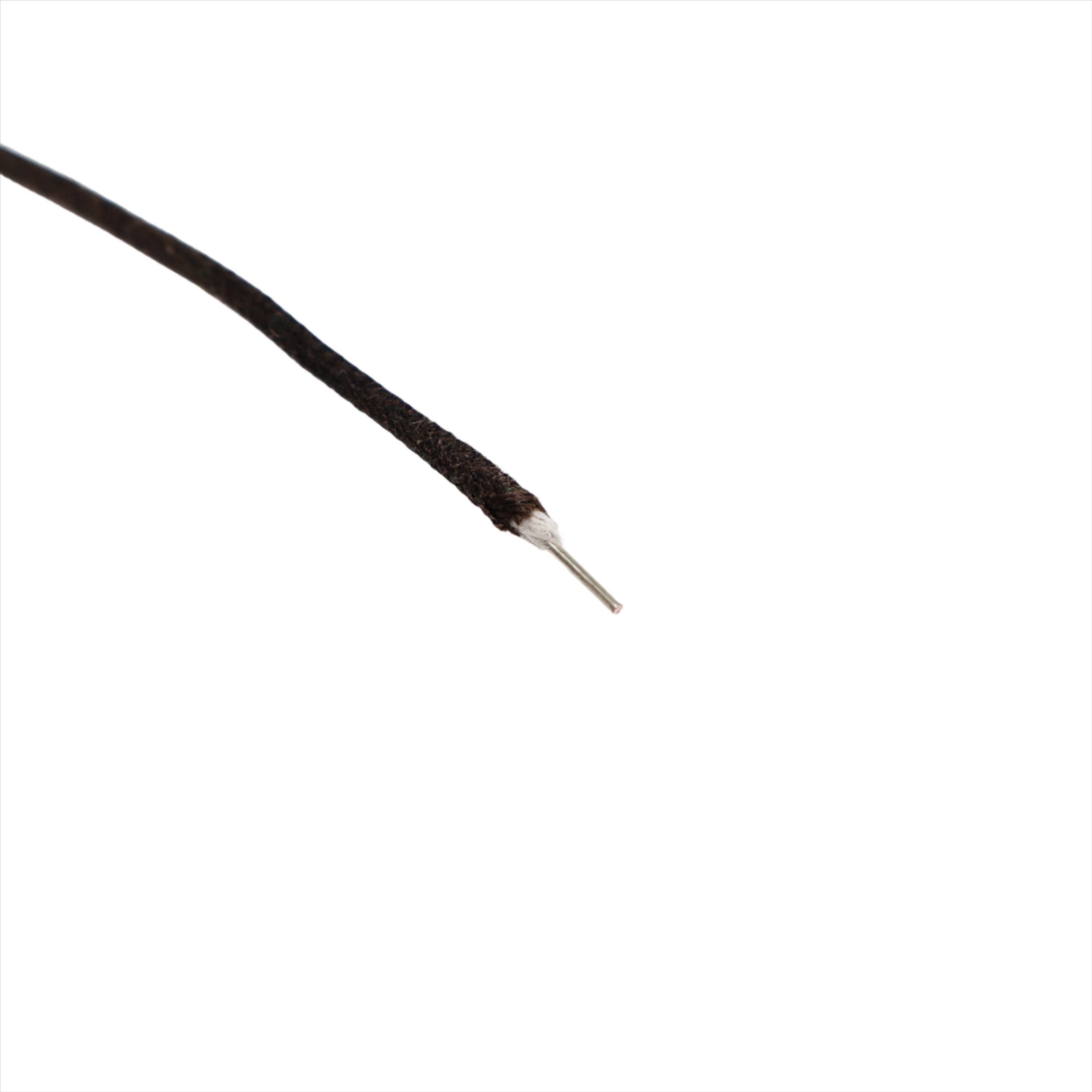 Brown Cloth Gavitt Wire 18AWG Solid Core