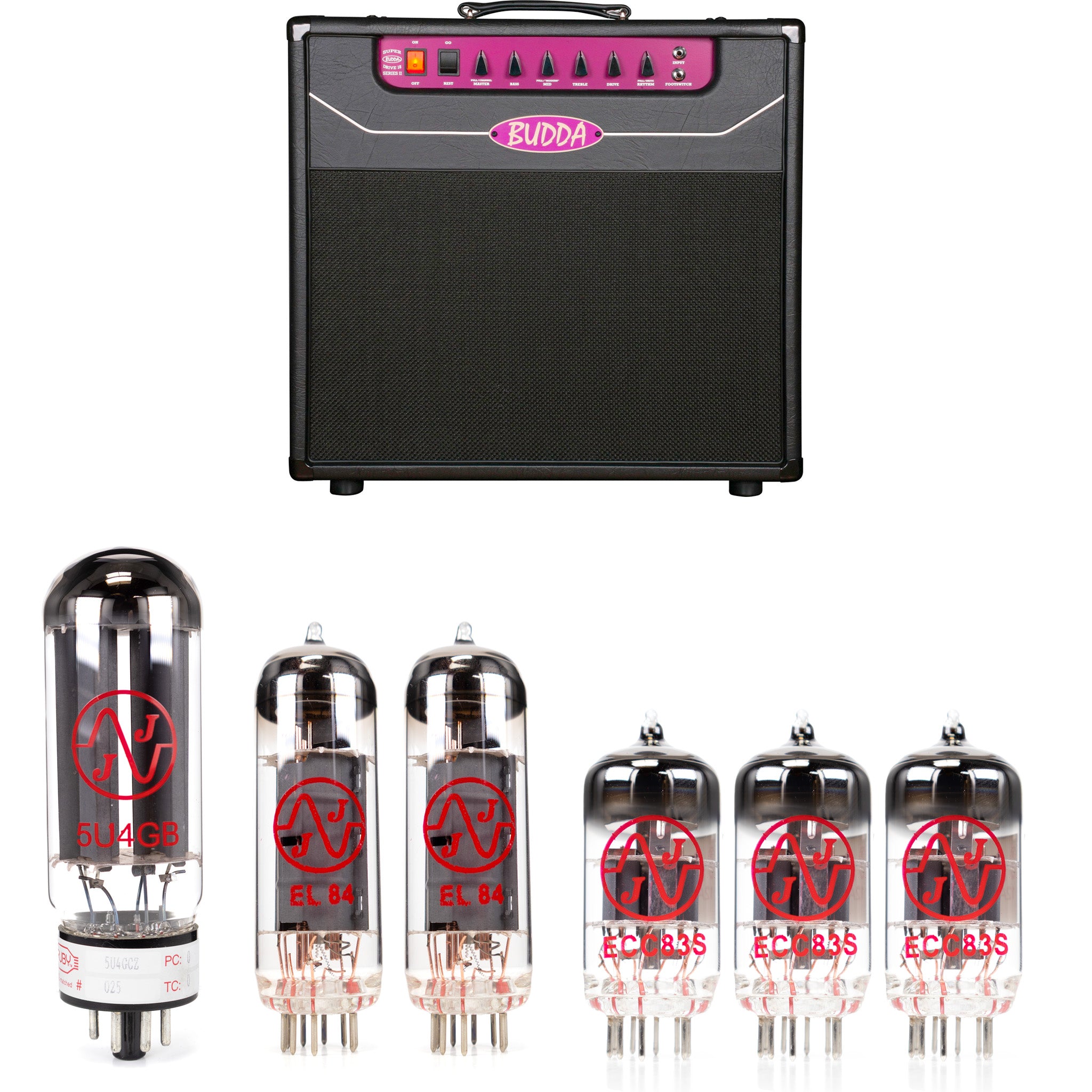 Budda Superdrive 18 Tube Kit with JJ Tubes - High Quality Replacement Kit