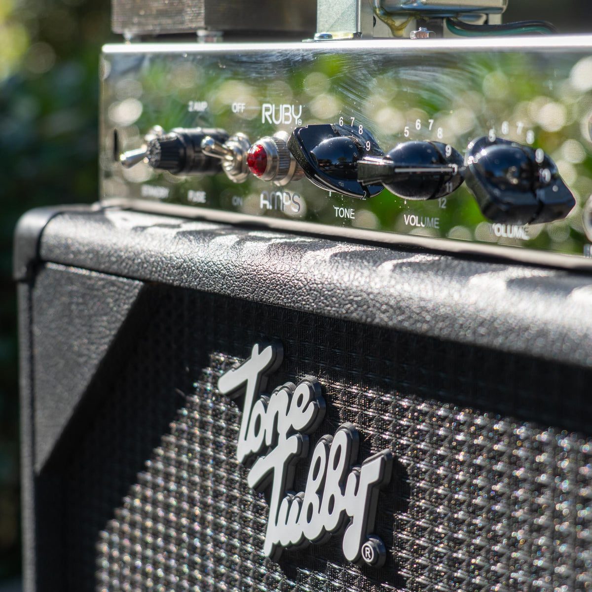 RUBY 5E3 Tweed Deluxe Amp + Tone Tubby DD 1×12 Cabinet RUBY Tubes