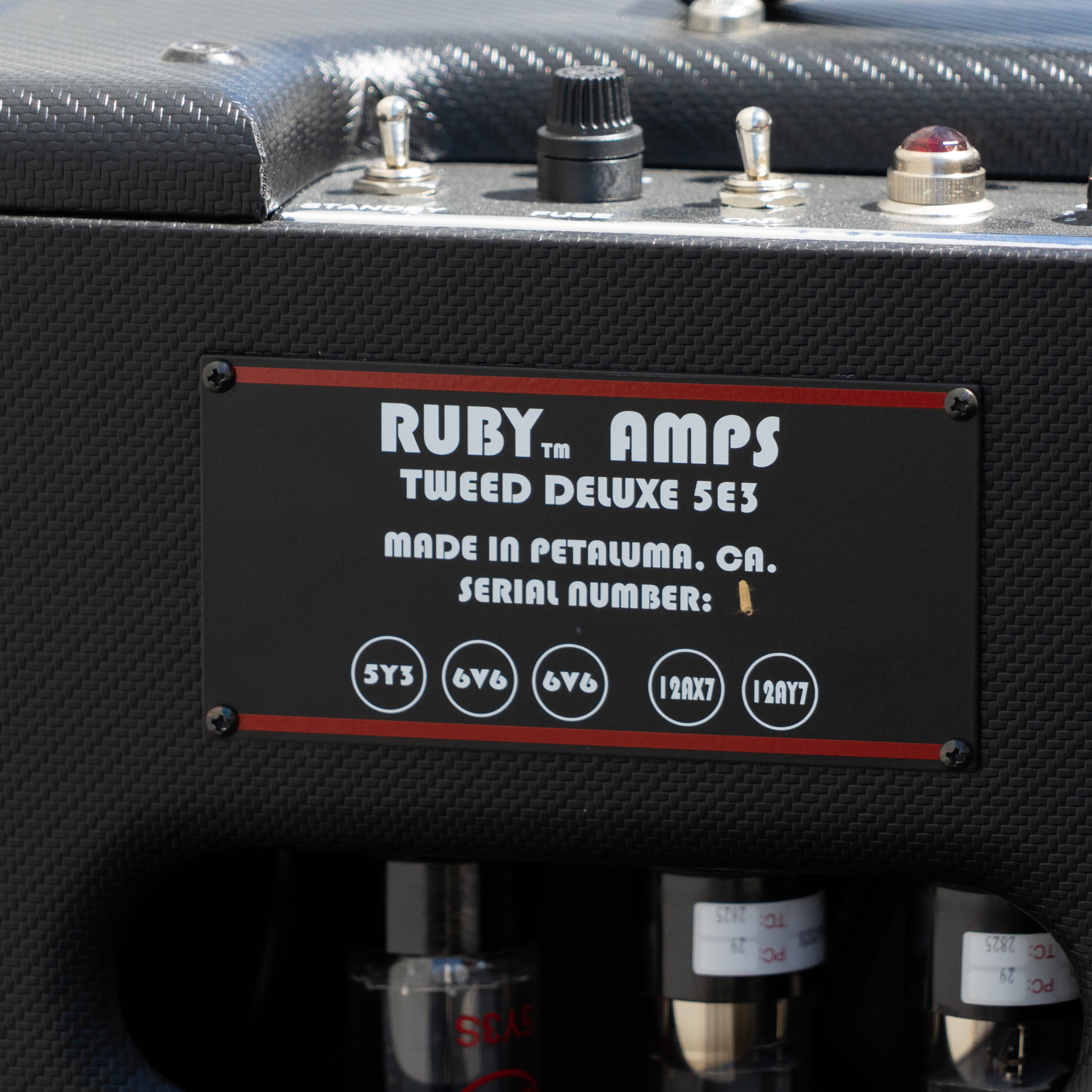 RUBY BLACK 5E3 Style Amplifier