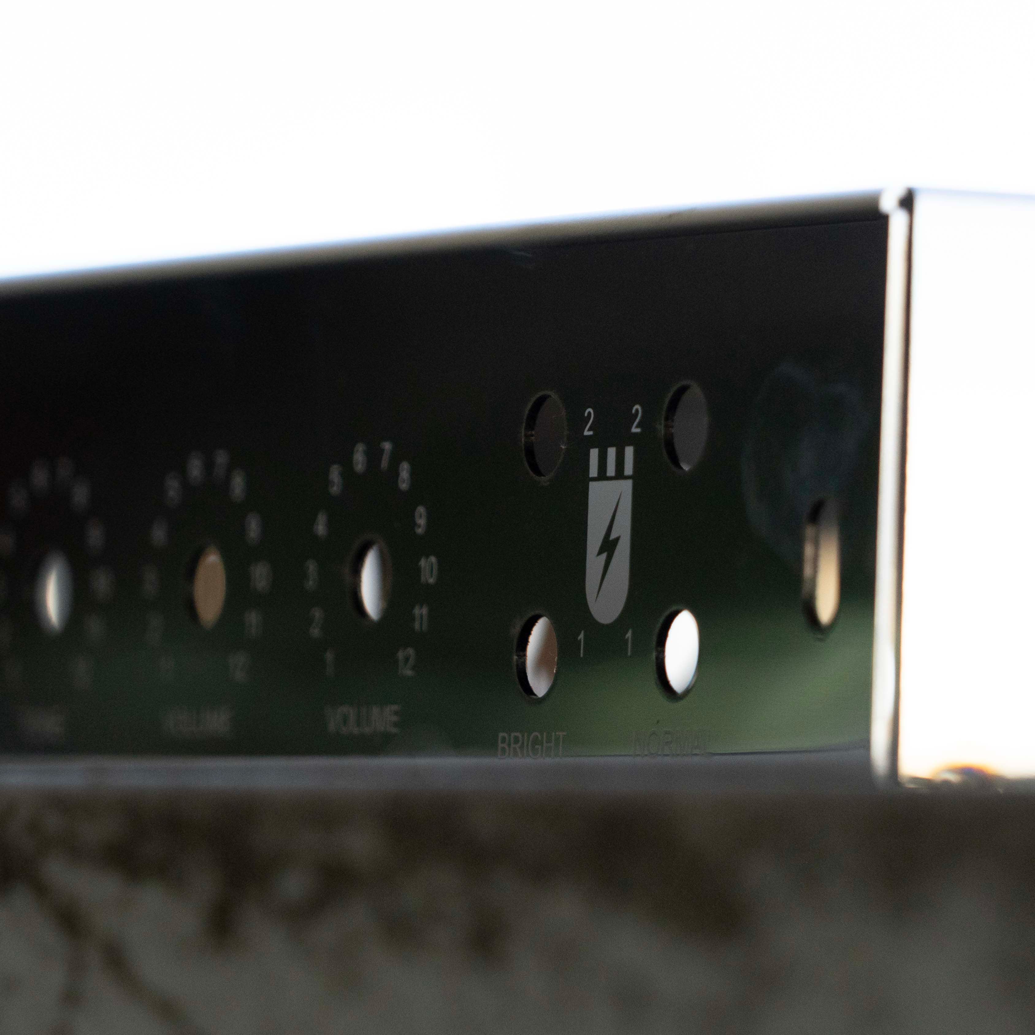 Ruby 5E3 Style Guitar Chassis - White Print