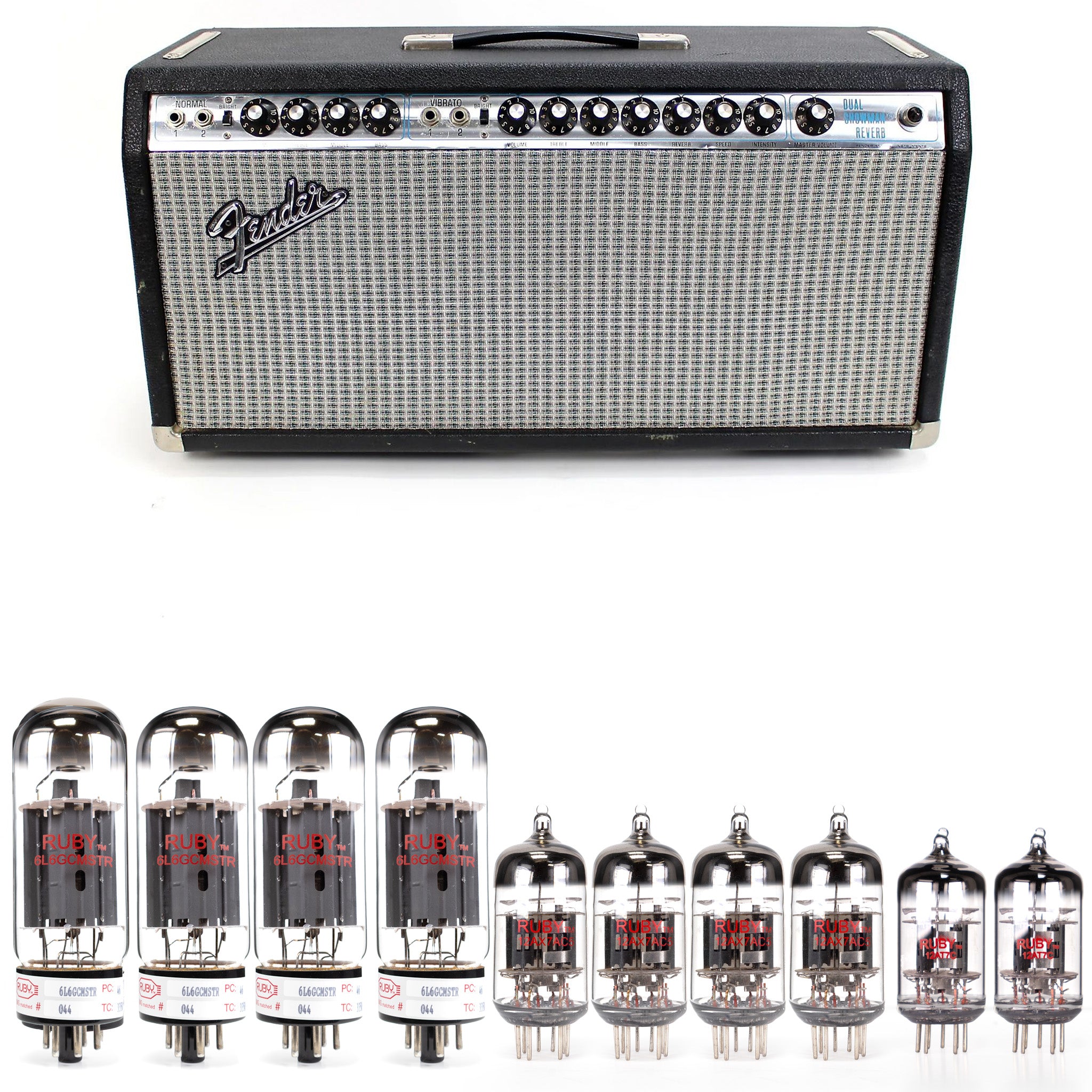Fender Dual Showman Reverb Tube Kit Fender