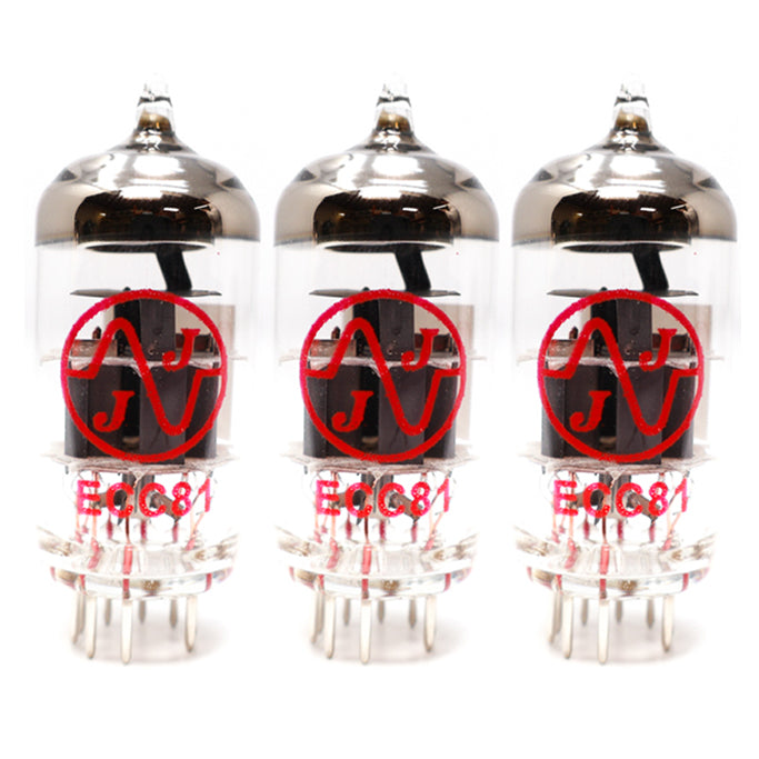 RUBY tested JJ ECC81 Preamp vacuum tube for music amplifiers