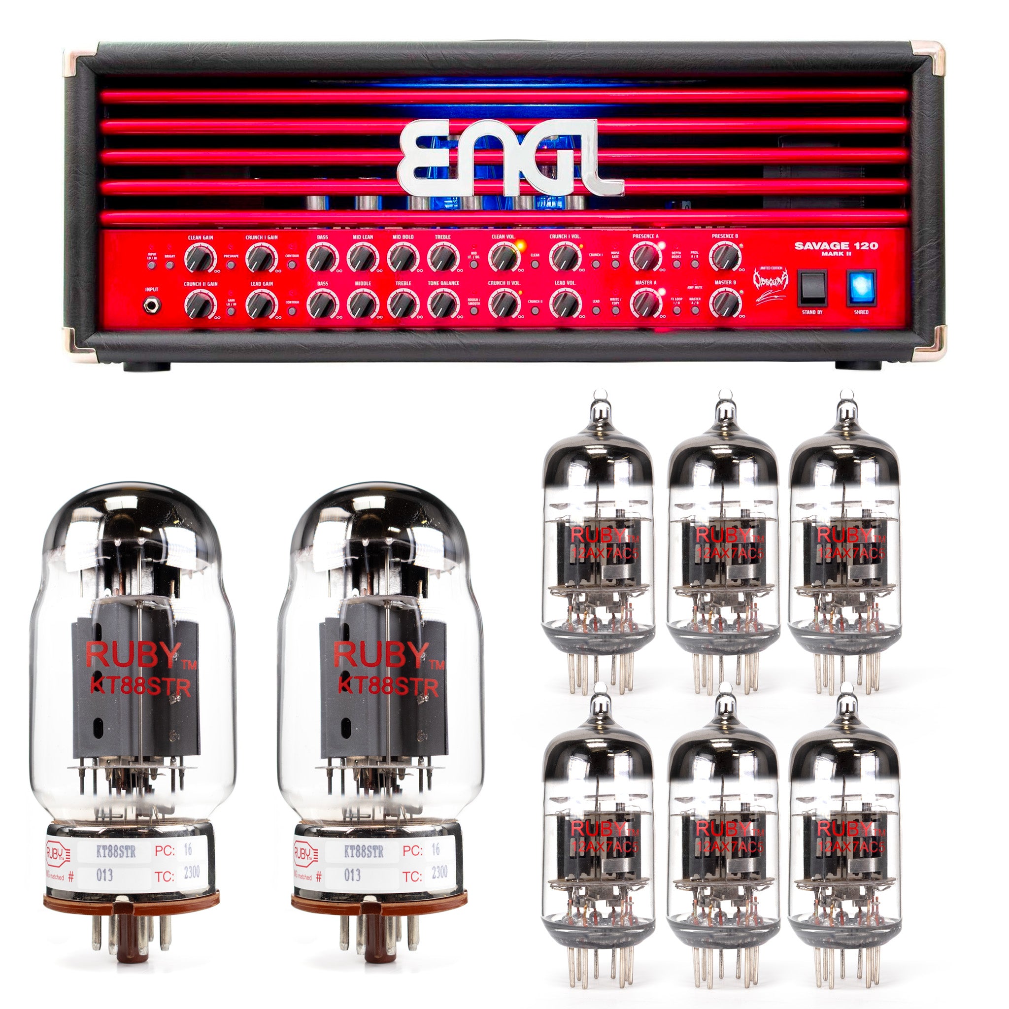 ENGL Savage 120W Mark II Limited Obscura Edition Tube Kit