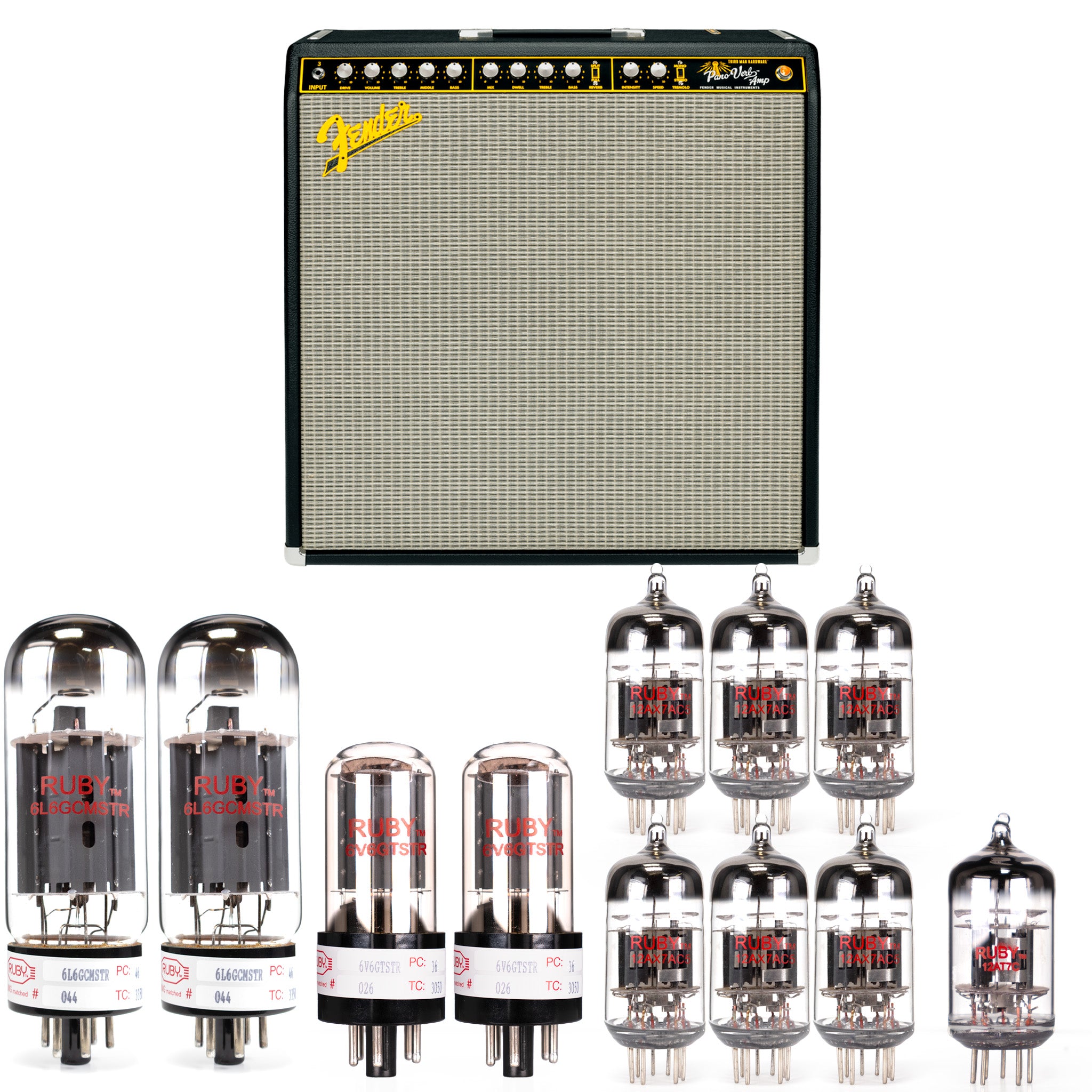 Fender Jack White Pano Verb Tube Kit