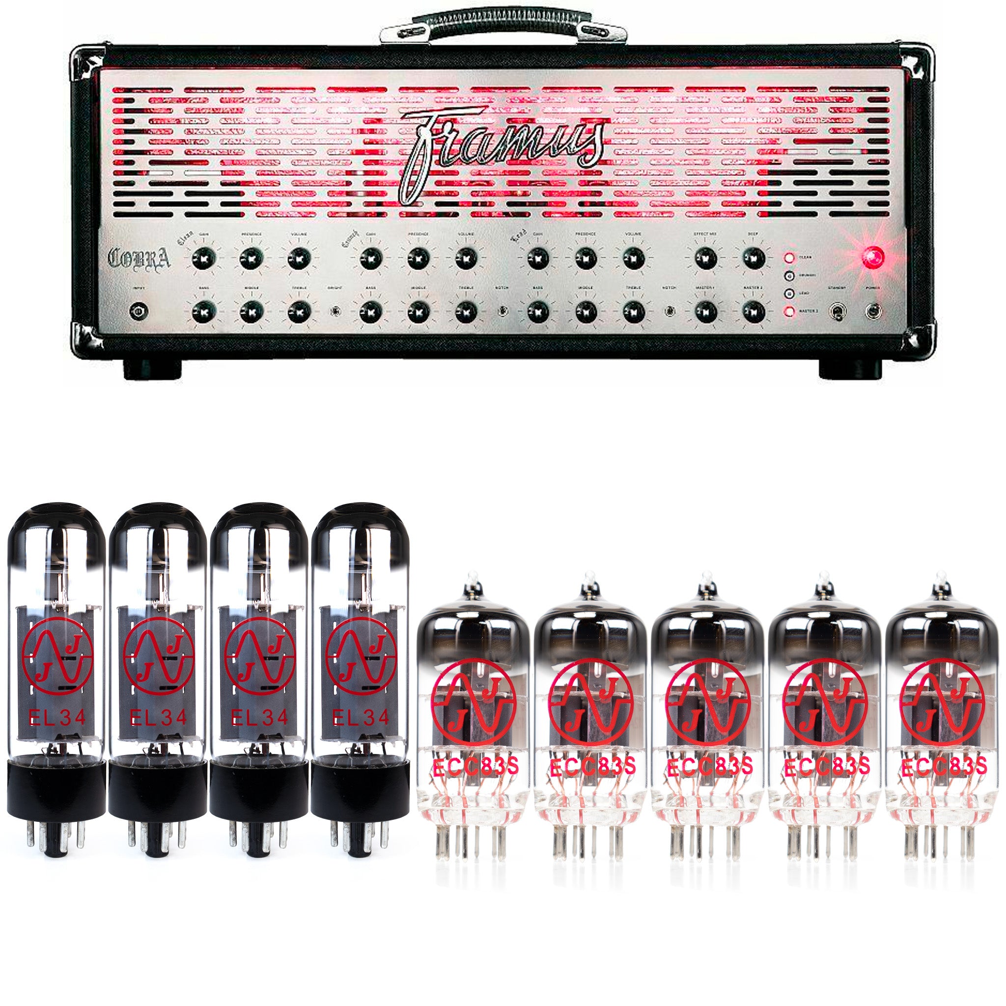Framus Cobra and Dragon Tube Kit with JJ Tubes - High Quality Replacement Kit