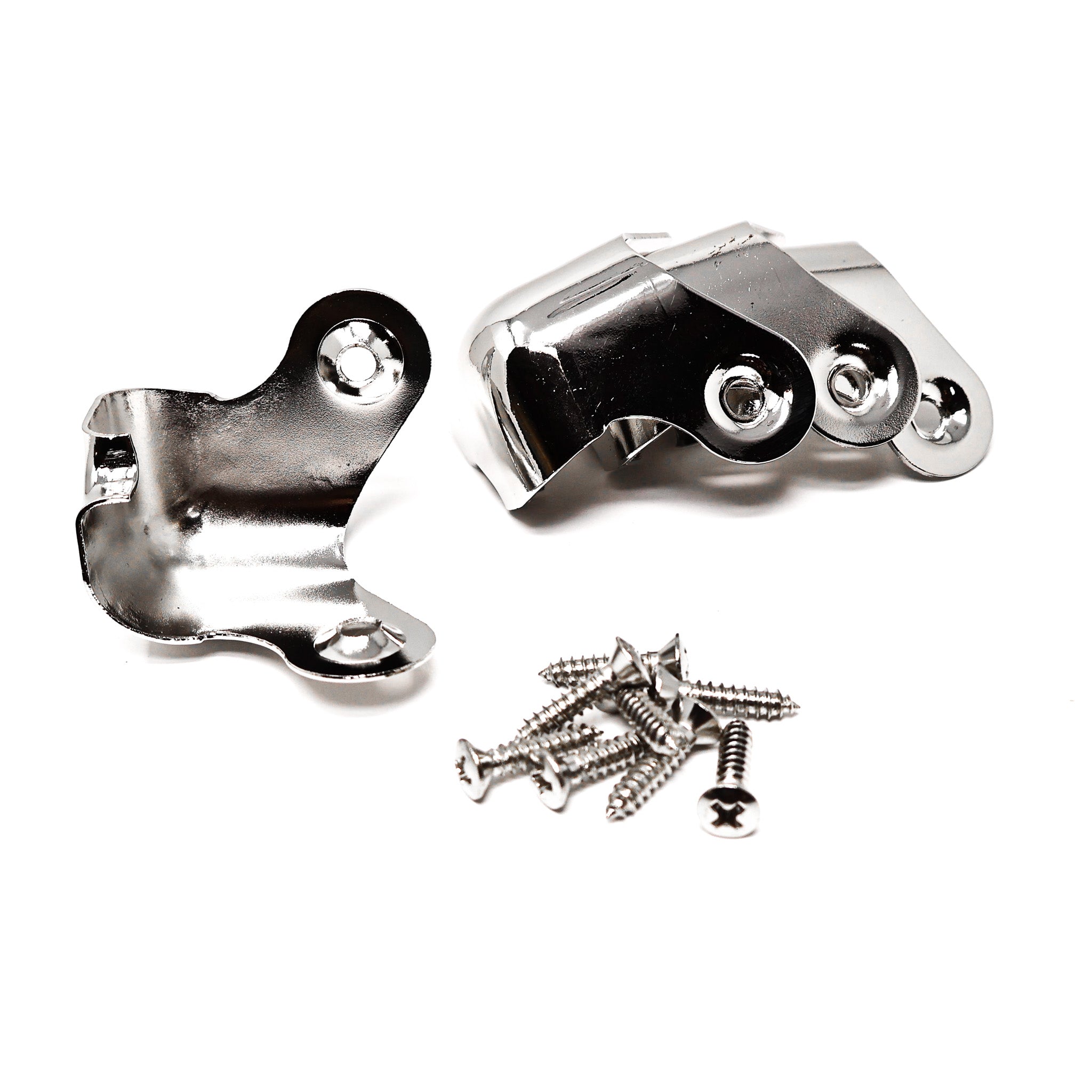 Fender Style Chrome Metal Corner Kit W/ Included Hardware