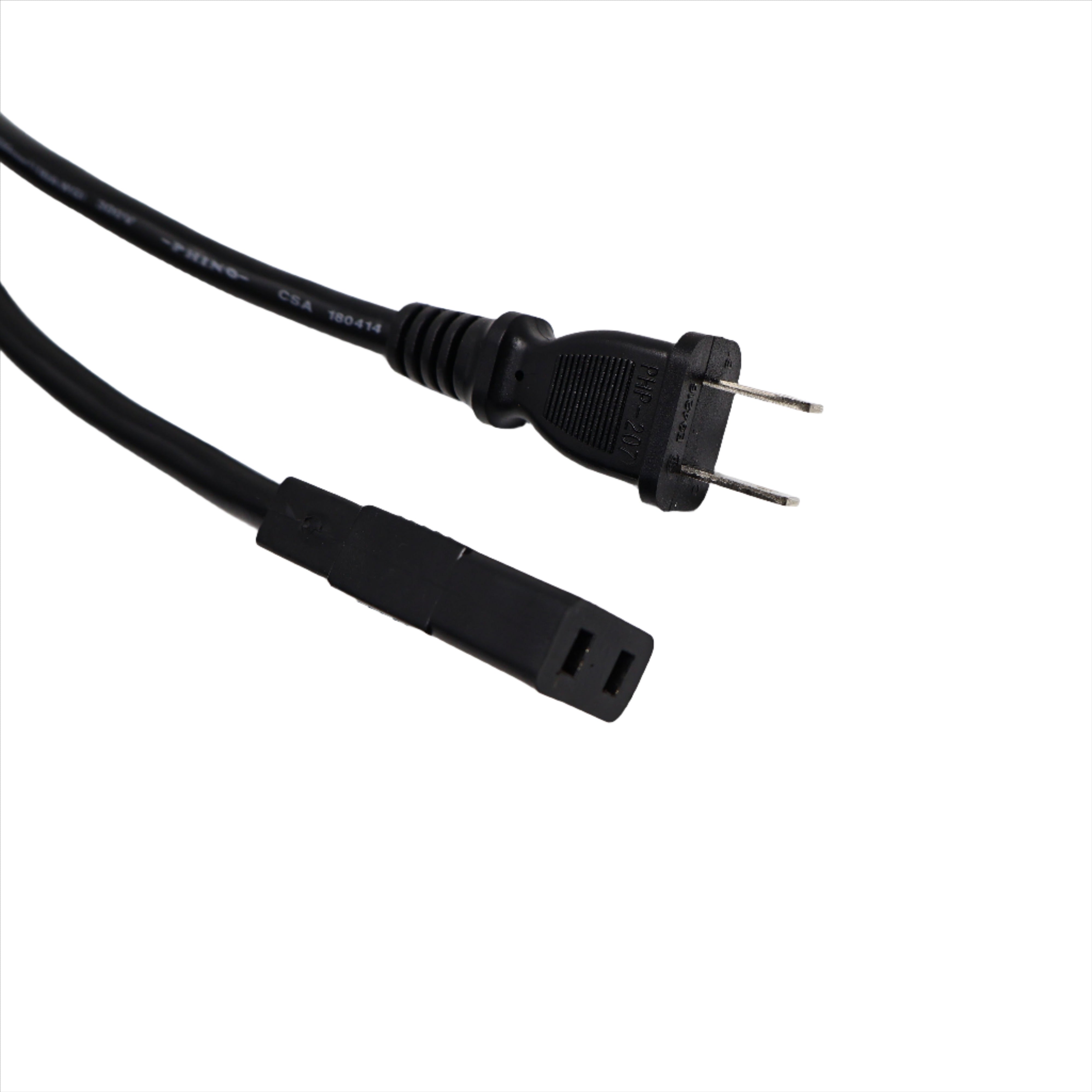 Hosa IEC C9 To NEMA 1-15P Power Cord - 8ft