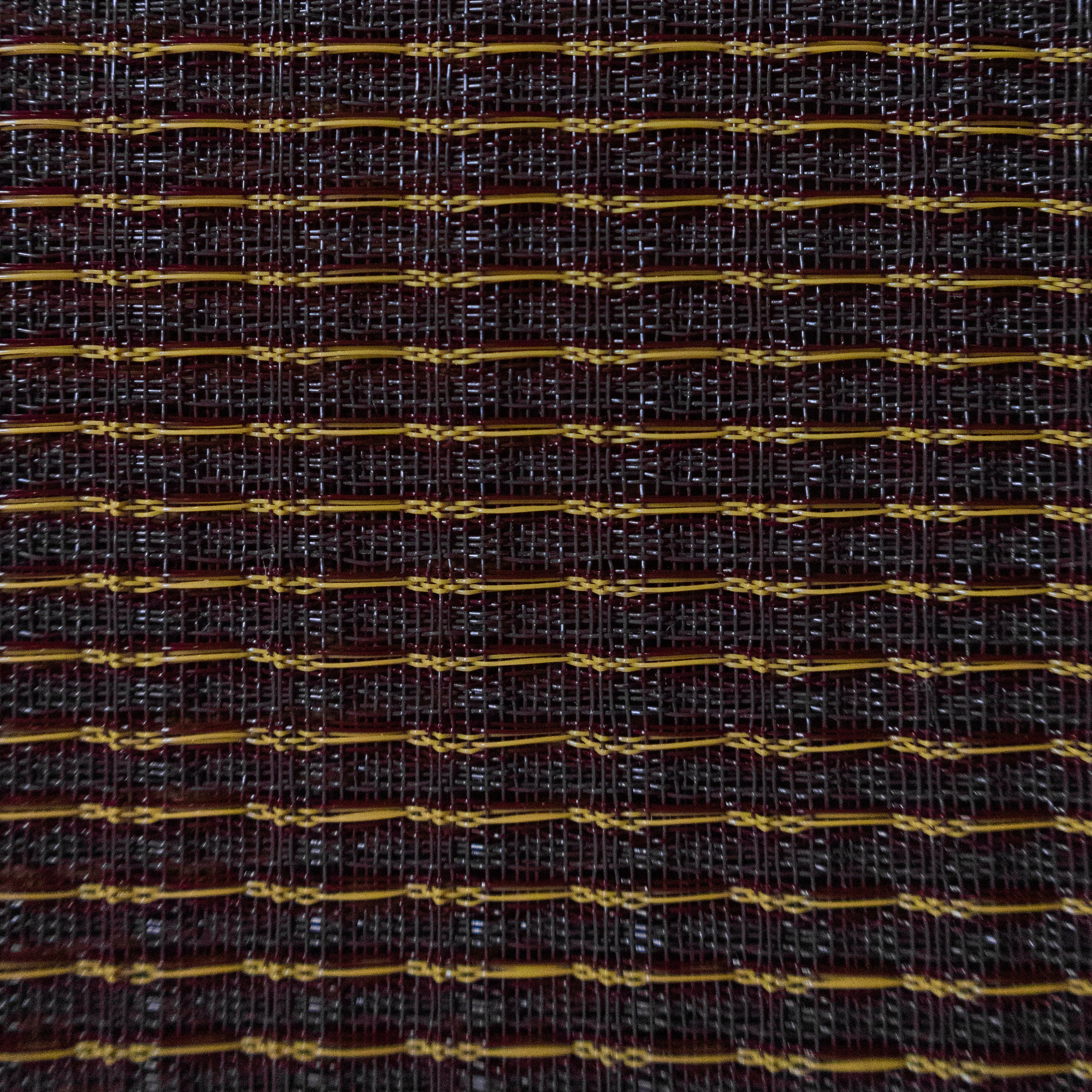 Oxblood W/ Stripe Fender Grill Cloth 72" Wide