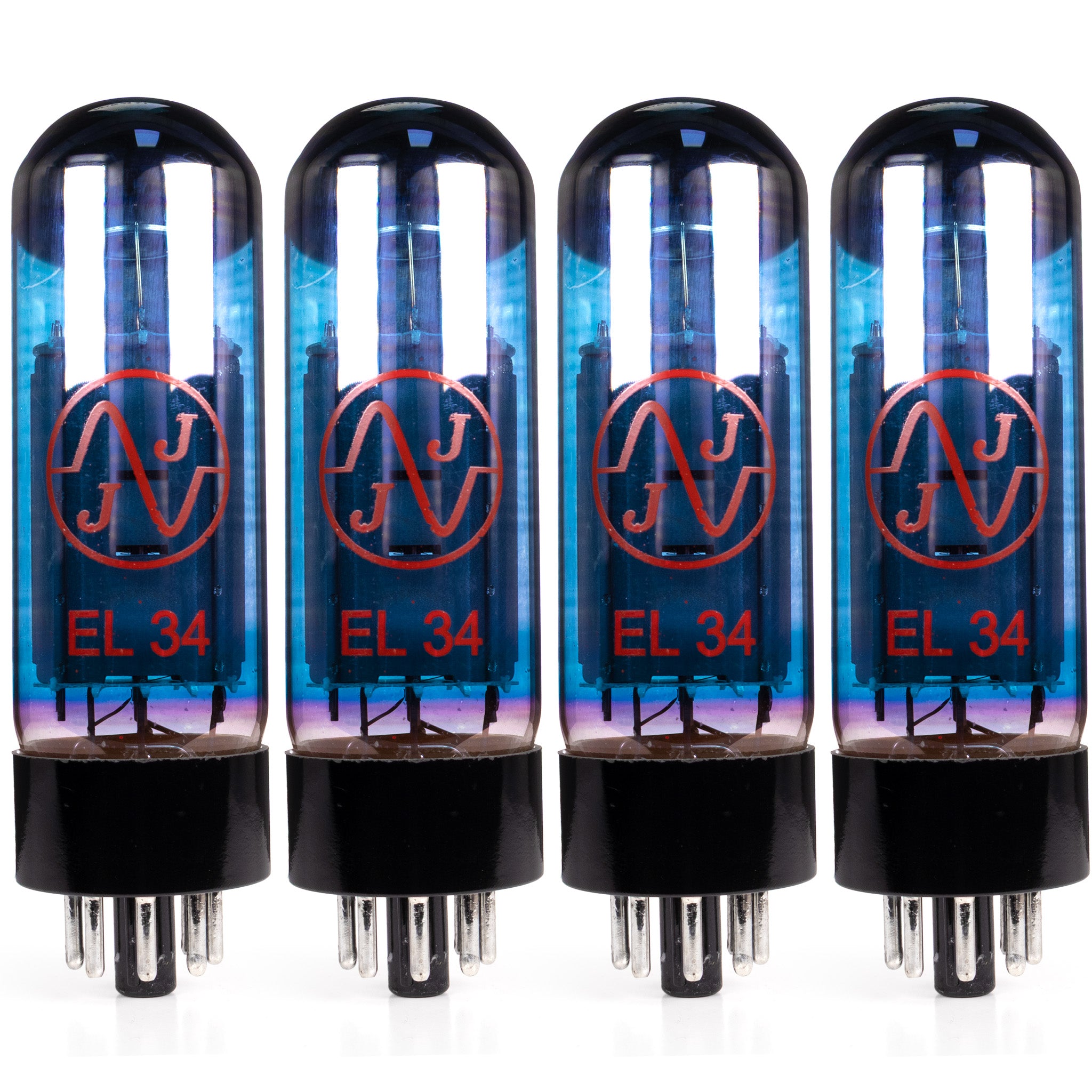 JJ EL34 Blue Glass Power Vacuum Tube