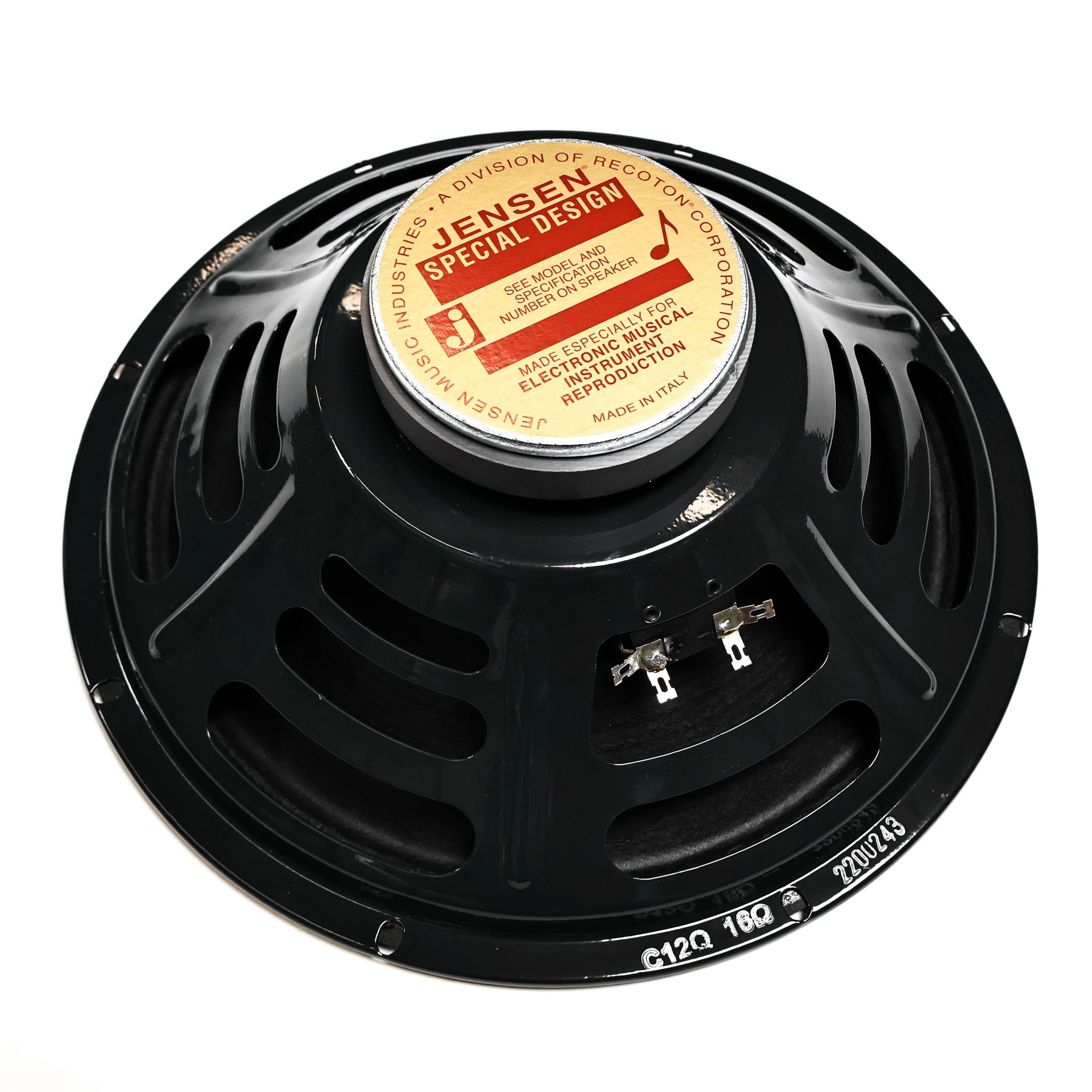 Jensen Vintage Ceramic Speaker 12" 16ohm (C12Q-16)
