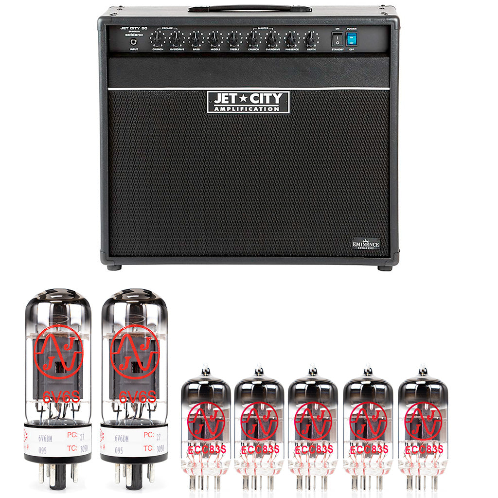 Jet City 5012 Non-Reverb Combo and 50H Tube Kit with JJ Tubes - High Quality Replacement Kit