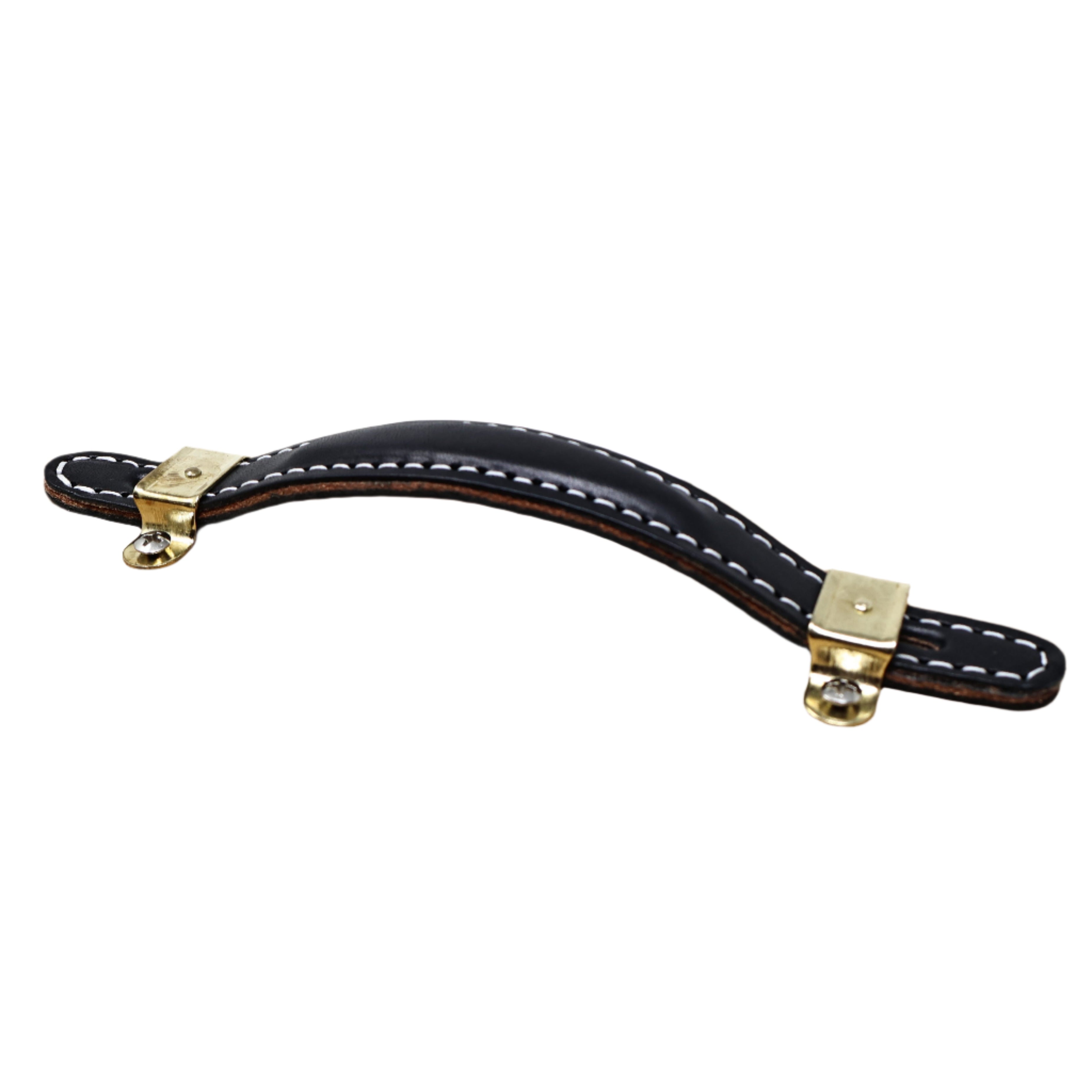 Leather Fender 5E3 Style Handle W/ Hardware