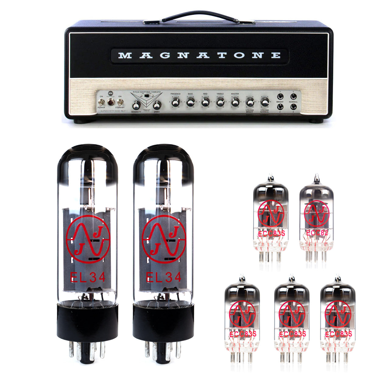 Magnatone Super 59 MKII Tube Kit
