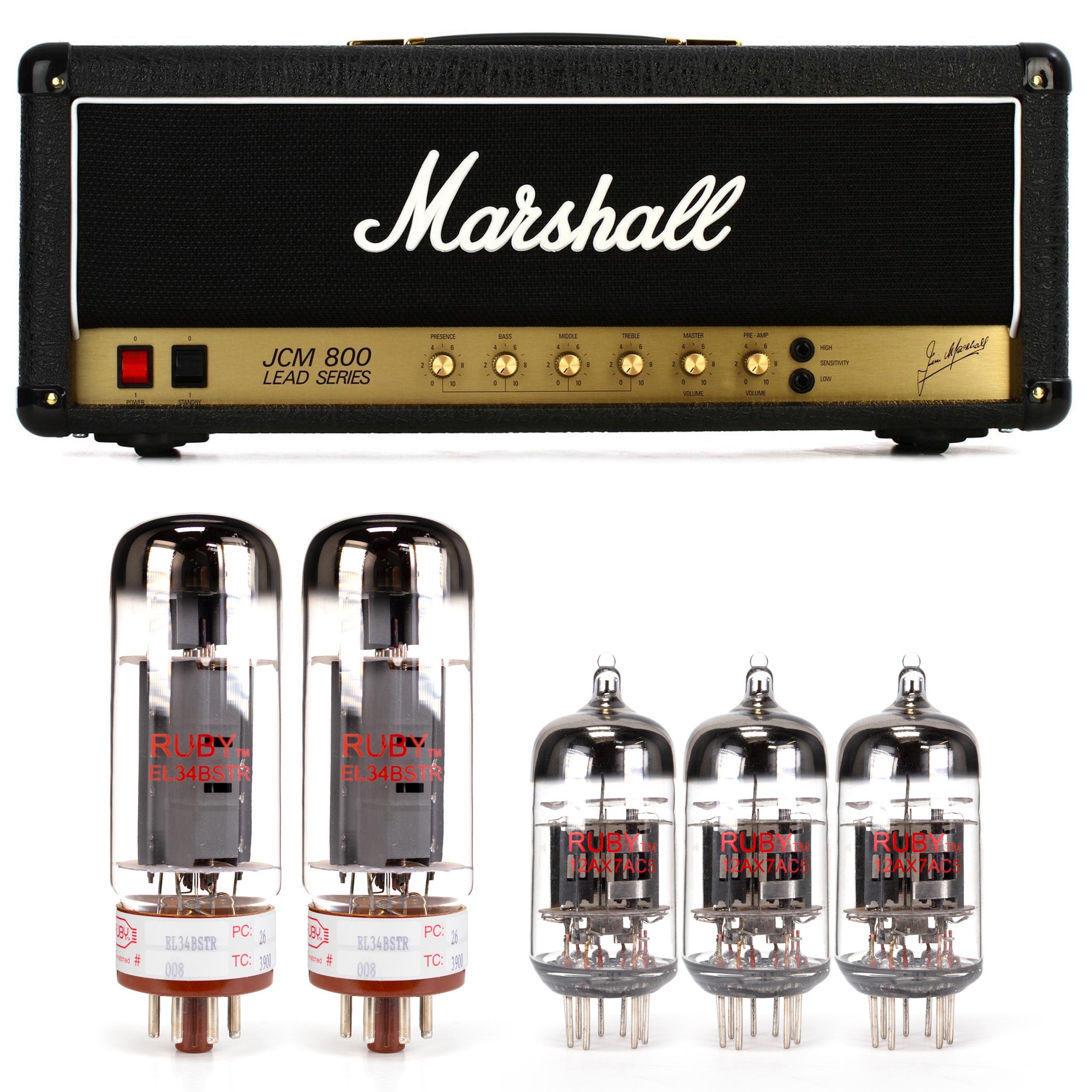 Marshall Jcm800 Tube Kit 50 Watt