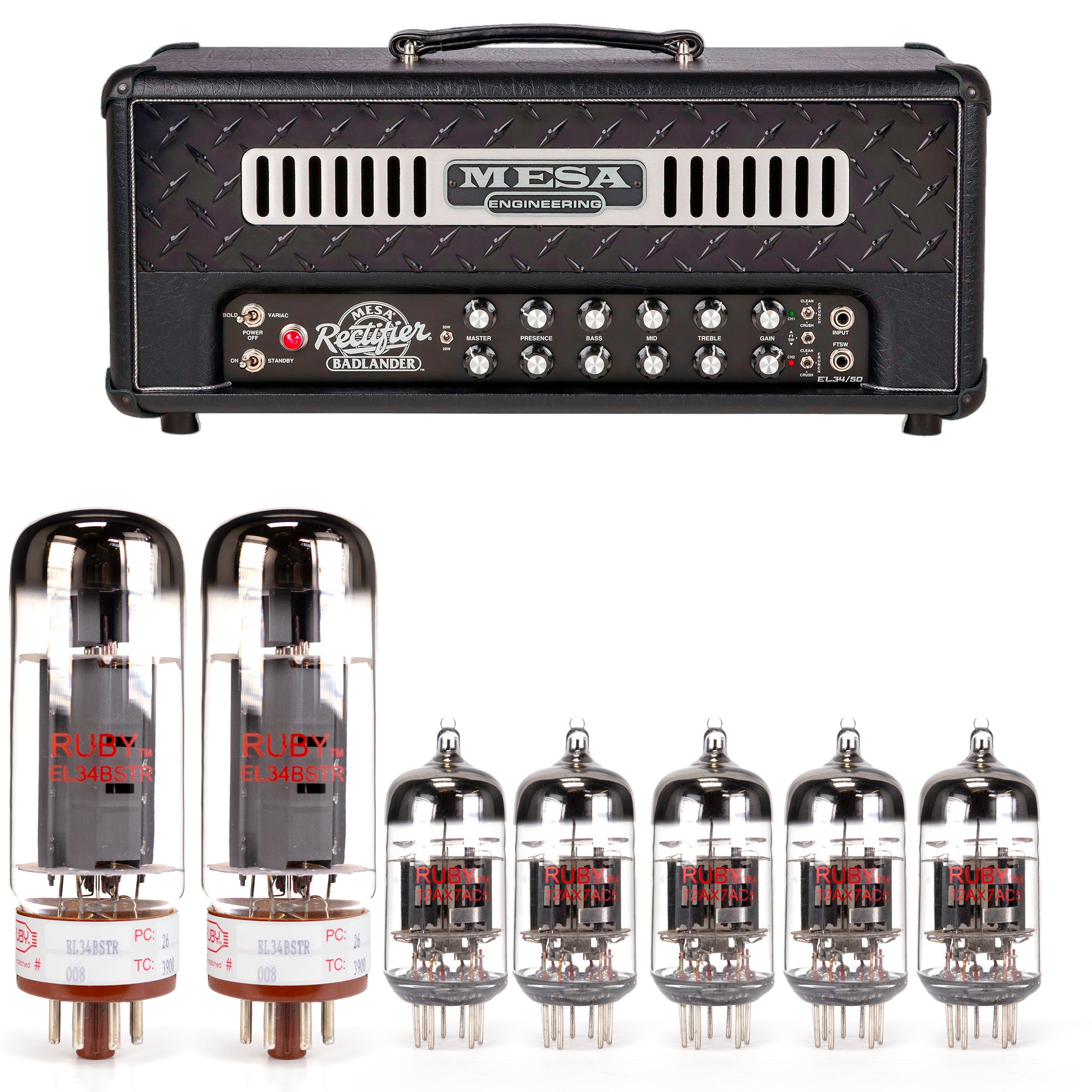 Mesa Boogie Badlander 50 Tube Kit