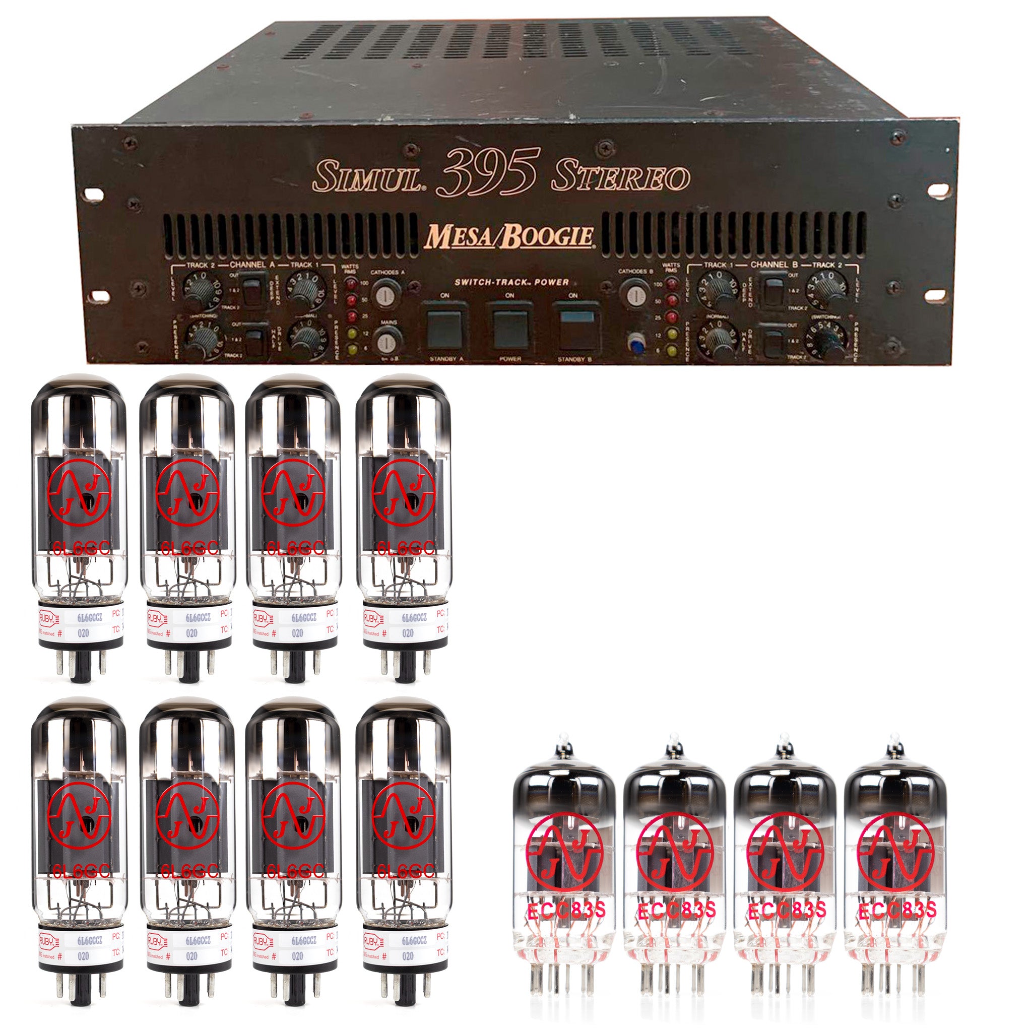 Mesa Boogie 395 Power Amp Tube Kit