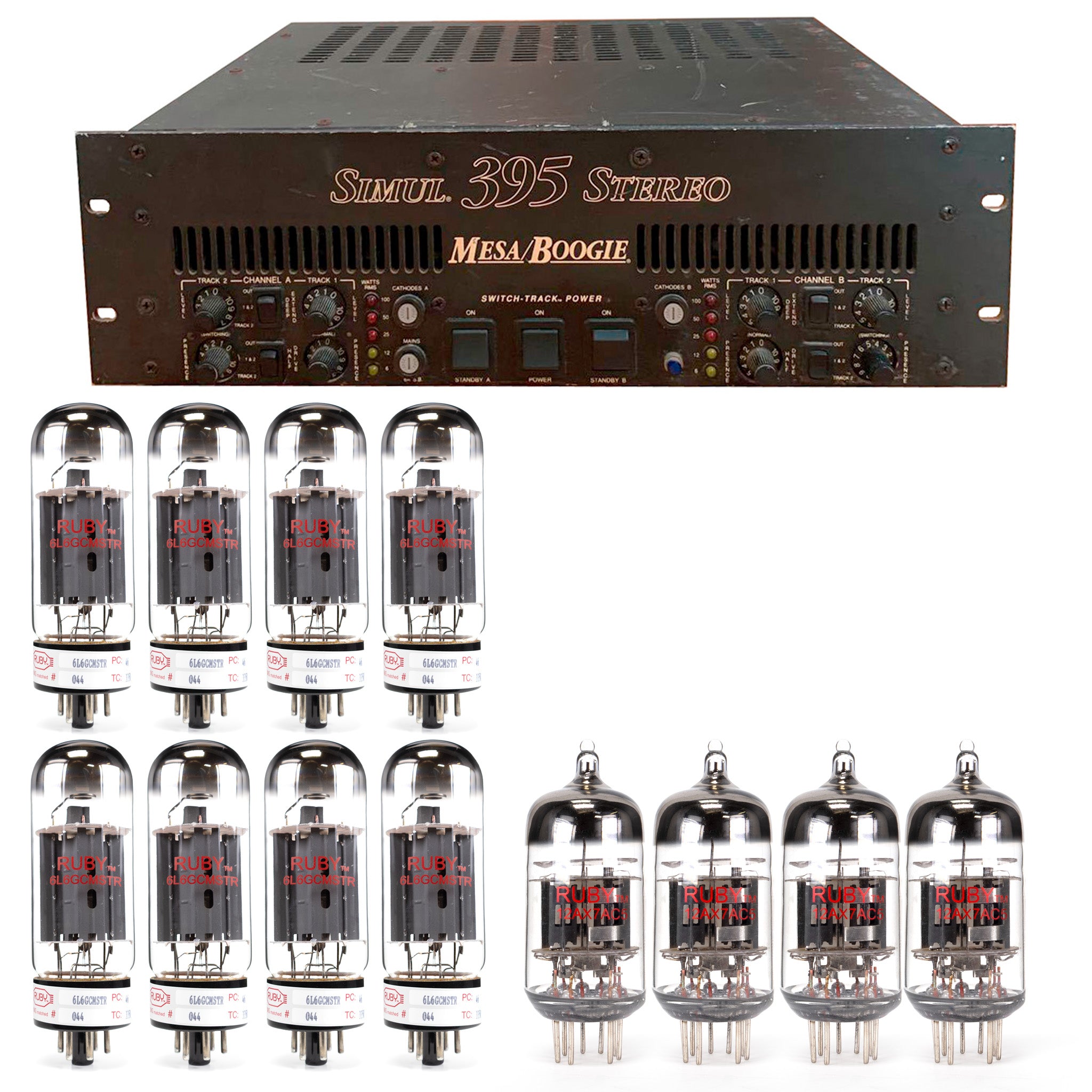 Mesa Boogie 395 Power Amp Tube Kit