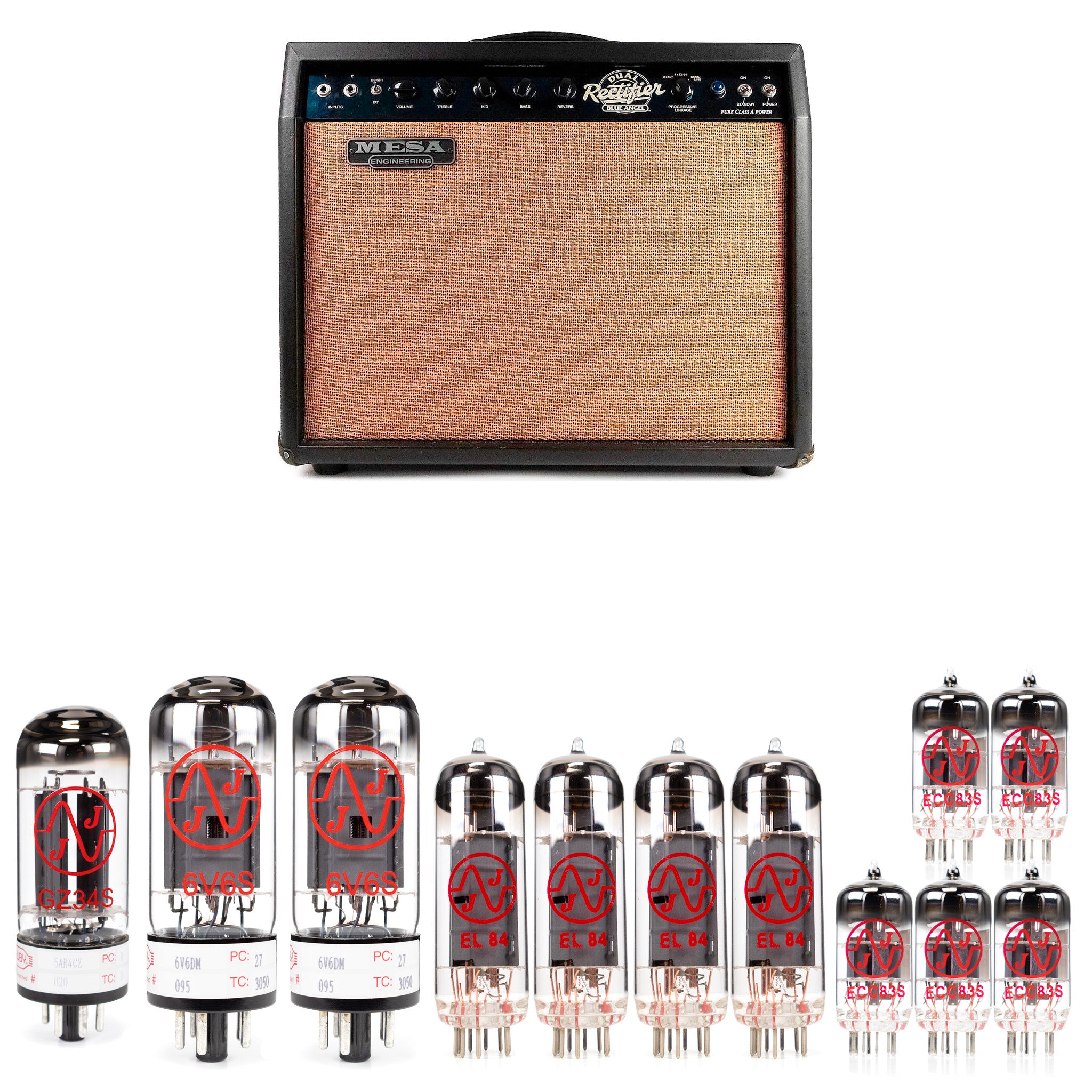 Mesa Boogie Blue Angle Tube Kit