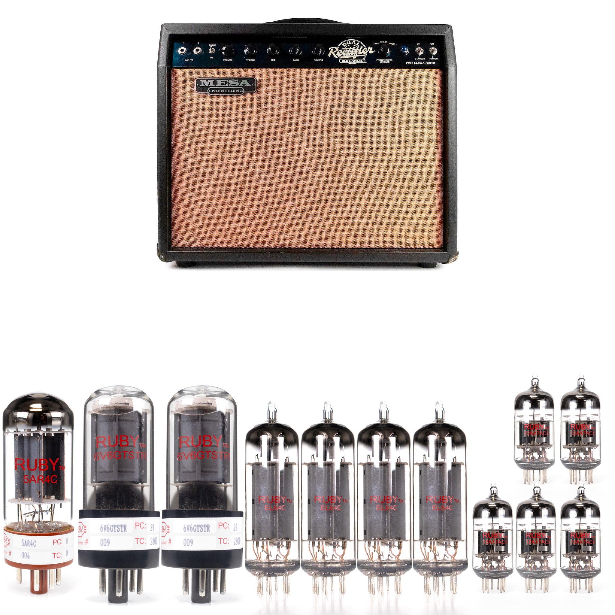 Mesa Boogie Blue Angle Tube Kit