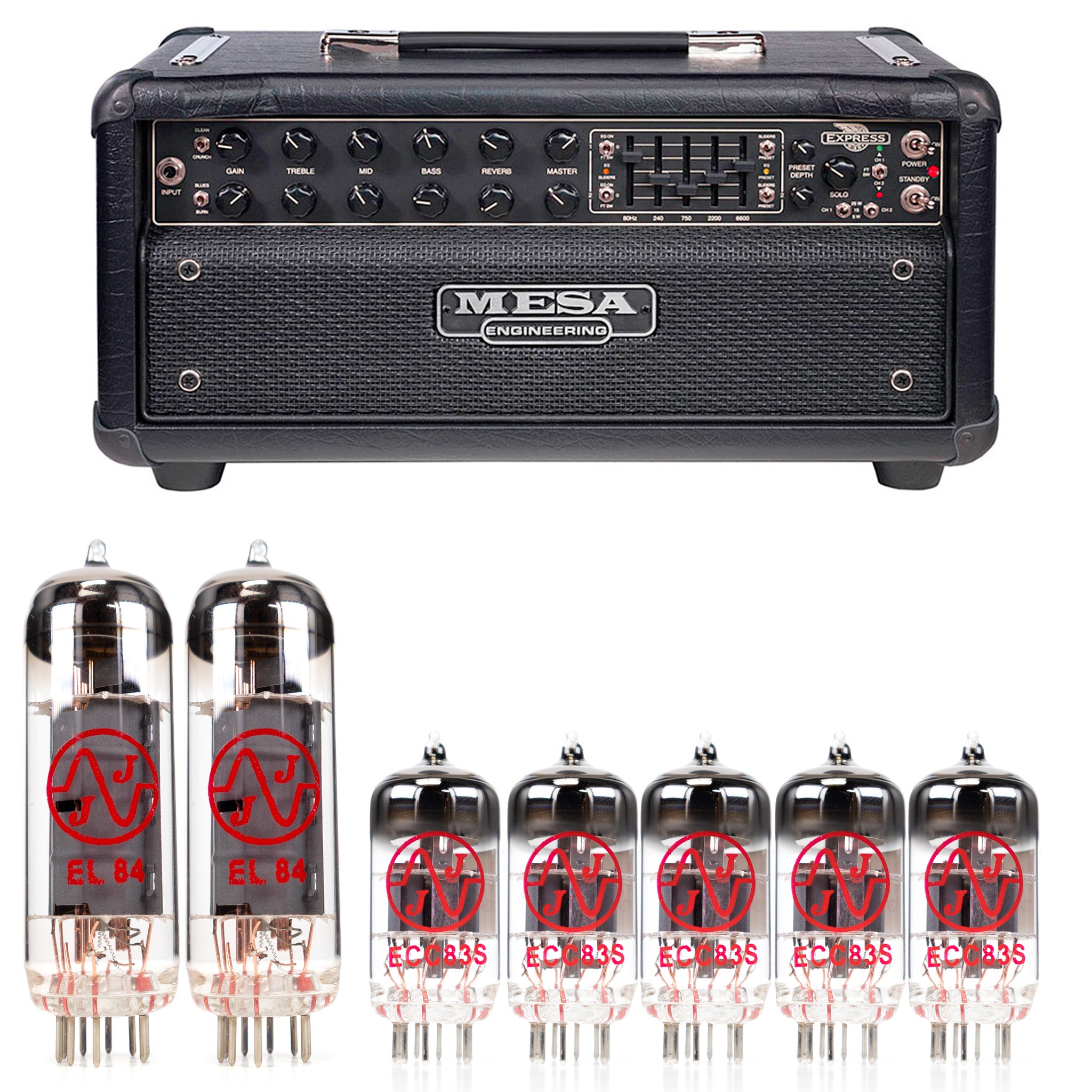 Mesa Boogie Express 5-25 Tube Kit with JJ Tubes - High Quality Replacement Kit