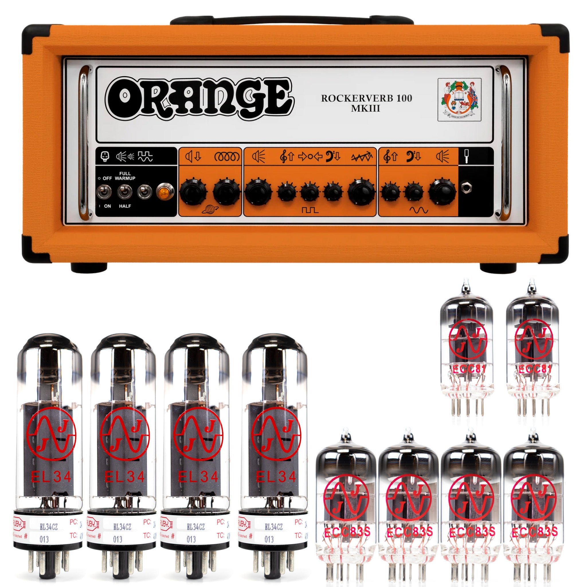 Orange Rockverb MKIII 100 Watt Vacuum Tube Kit