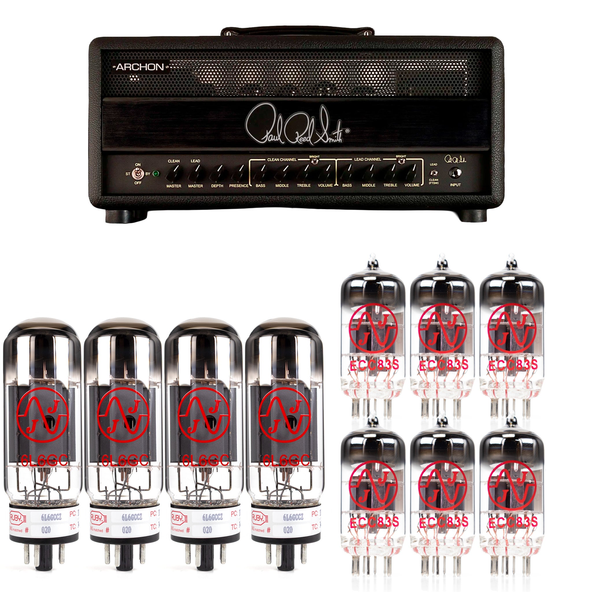 Paul Reed Smith PRS Archon 100 Tube Kit with JJ Tubes - High Quality Replacement Kit