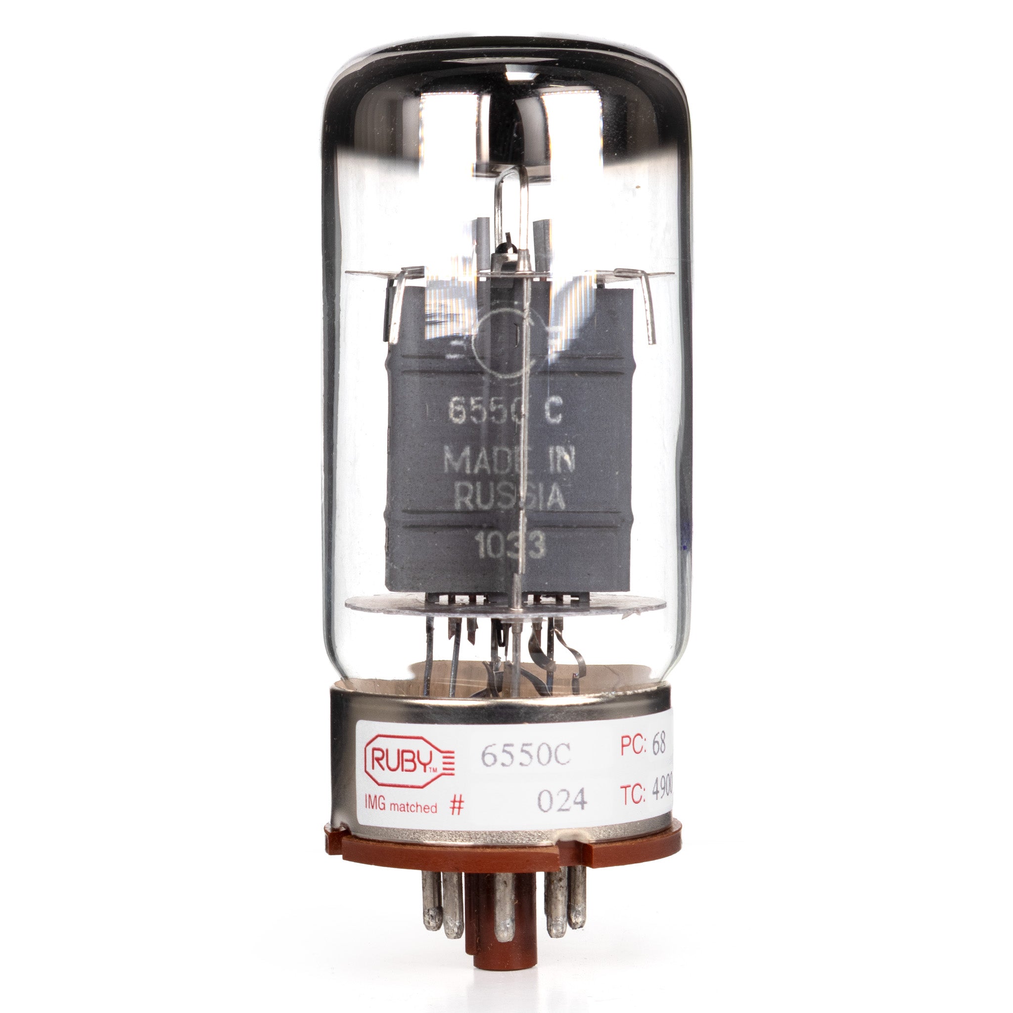Ruby SED Winged-C 6550C Power Vacuum Tube
