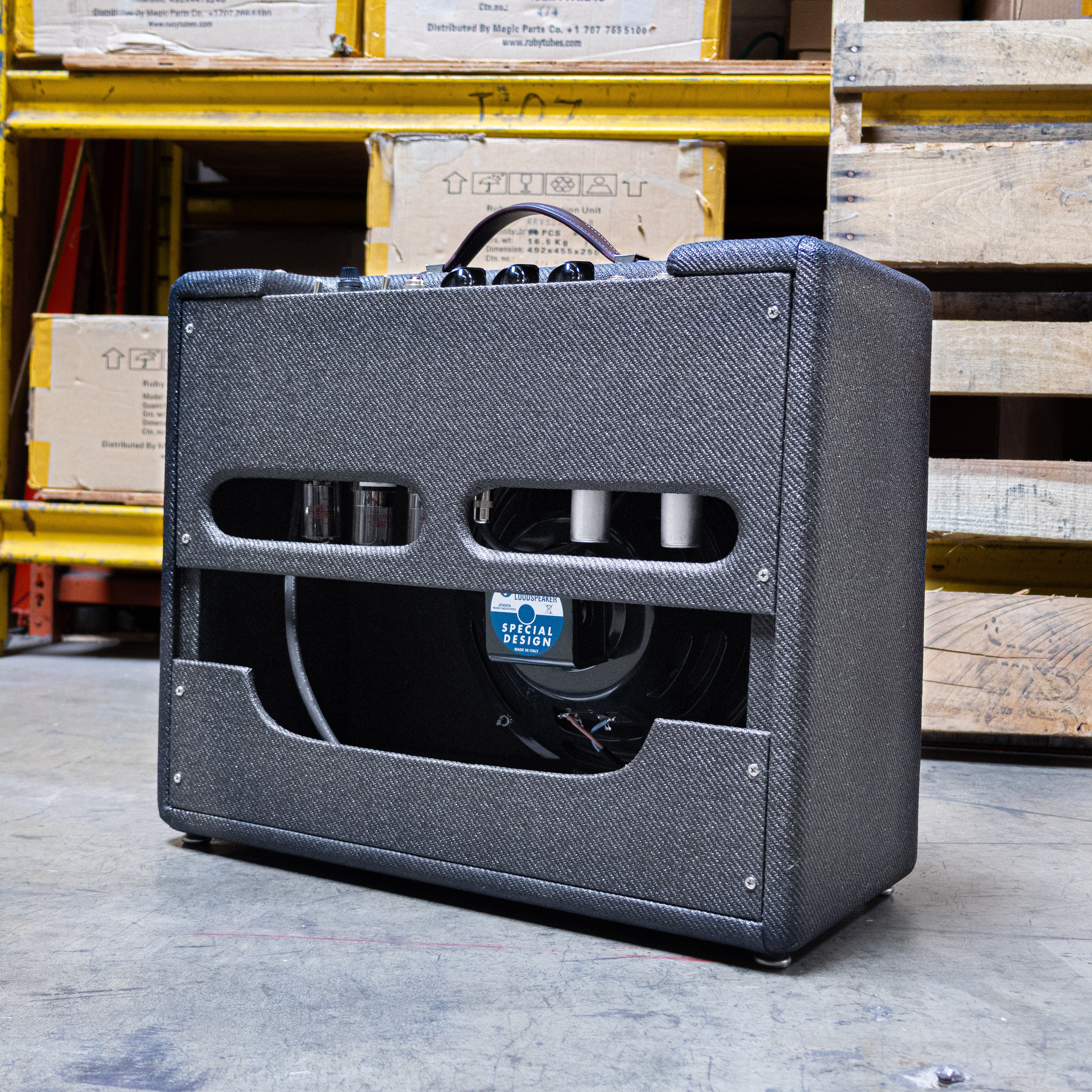 RUBY Charcoal Tweed 5E3 Style Amplifier