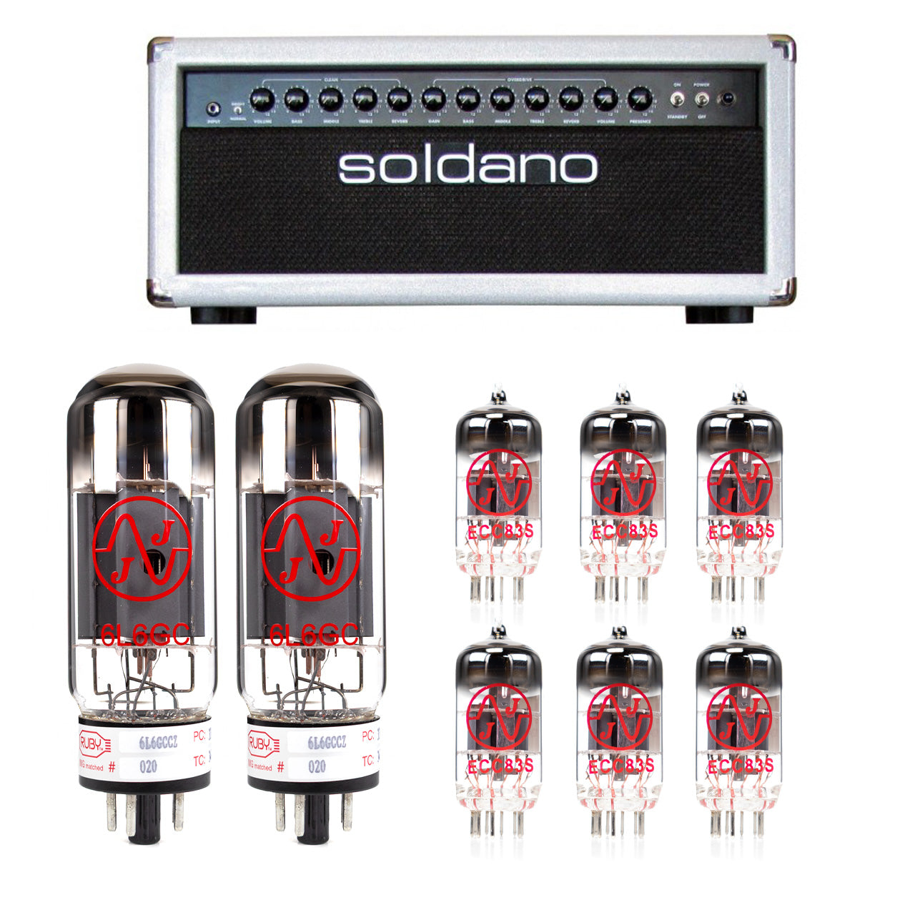 Soldano Lucky 13 – 50 Watt Tube Kit