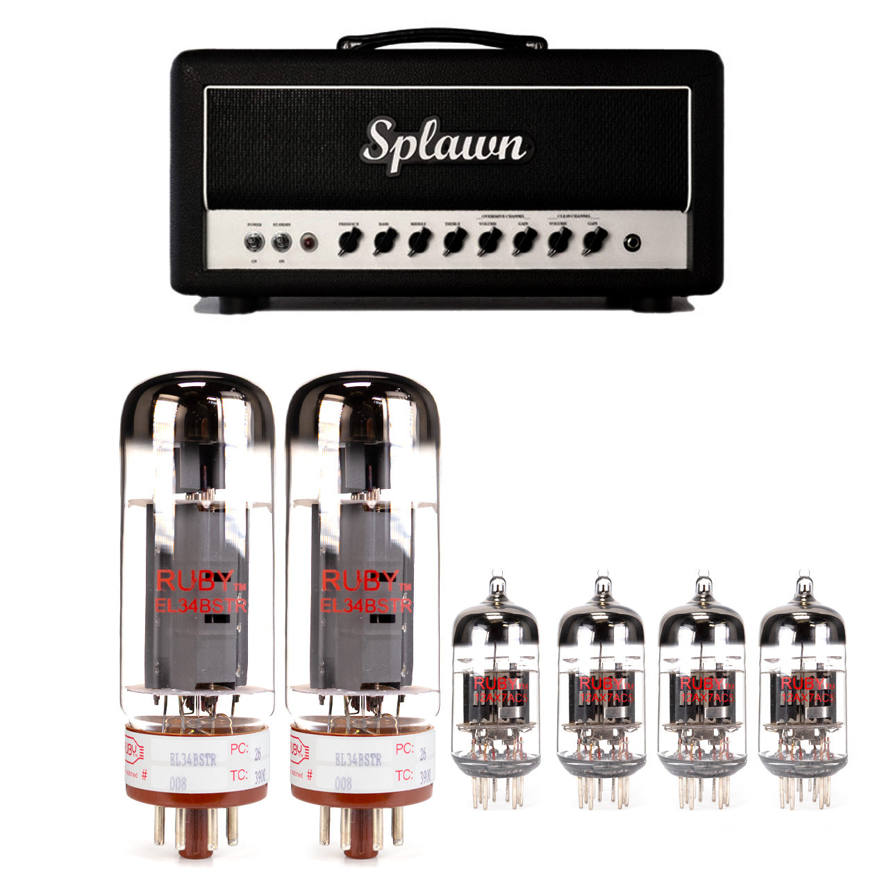 Splawn Nitro SS EL34 50 Watt Tube Kit