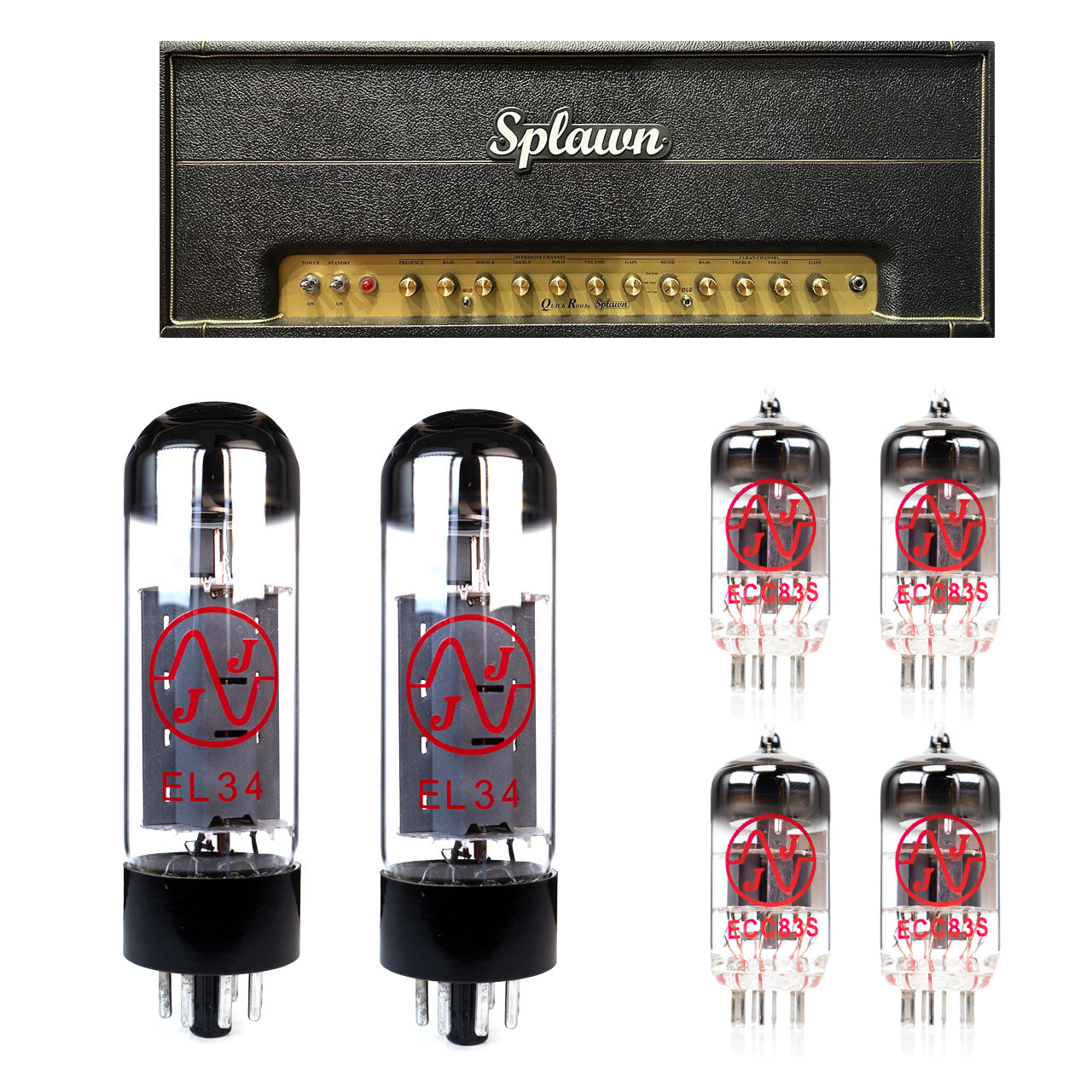 Splawn Quick Rod EL34 50 Watt Tube Kit