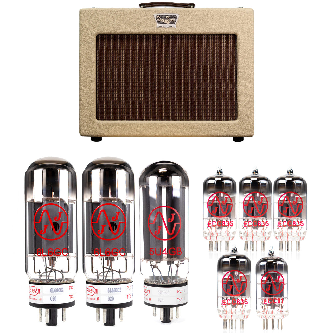 Tone King Sky King Tube Kit with JJ Tubes - High Quality Replacement Kit