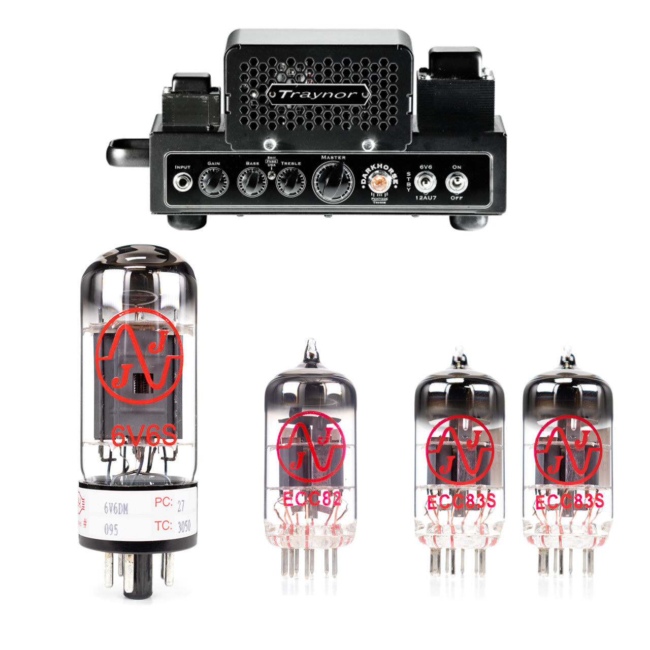 Traynor Dark Horse 15 Tube Kit with JJ Tubes - High Quality Replacement Kit