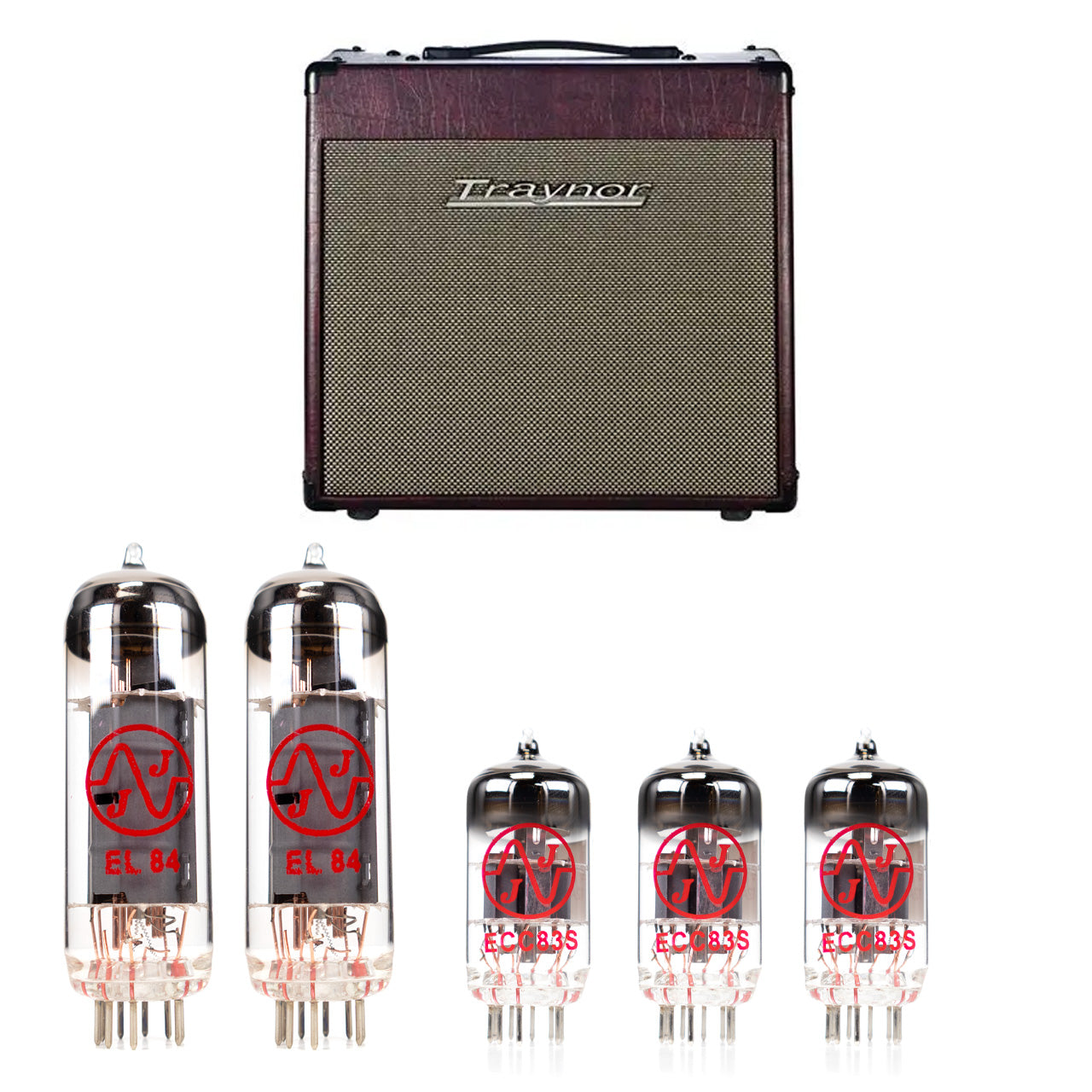 Traynor YCV 20 Tube Kit with JJ Tubes - High Quality Replacement Kit