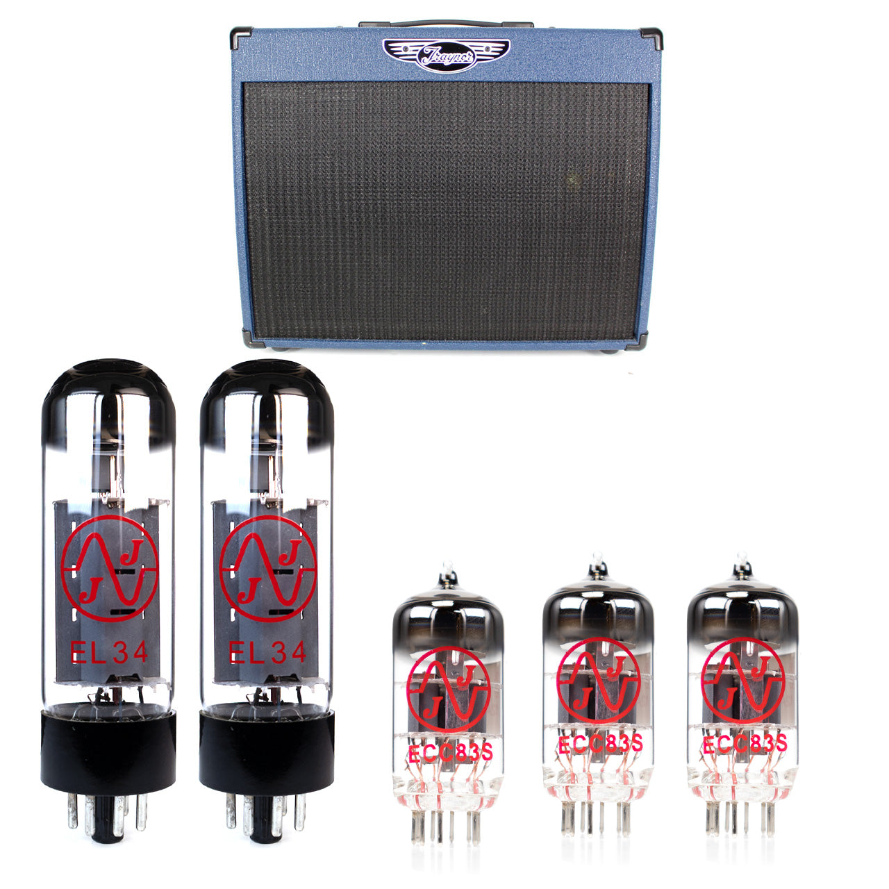 Traynor YCV 50 Tube Kit with JJ Tubes - High Quality Replacement Kit