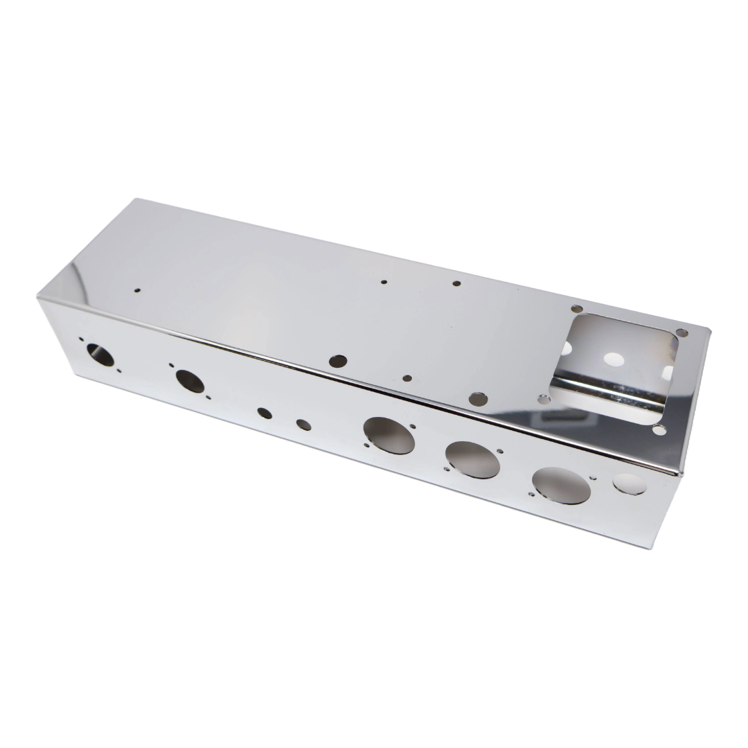 Tweed Deluxe 5E3 Chrome Steel Chassis, amplifier chassis