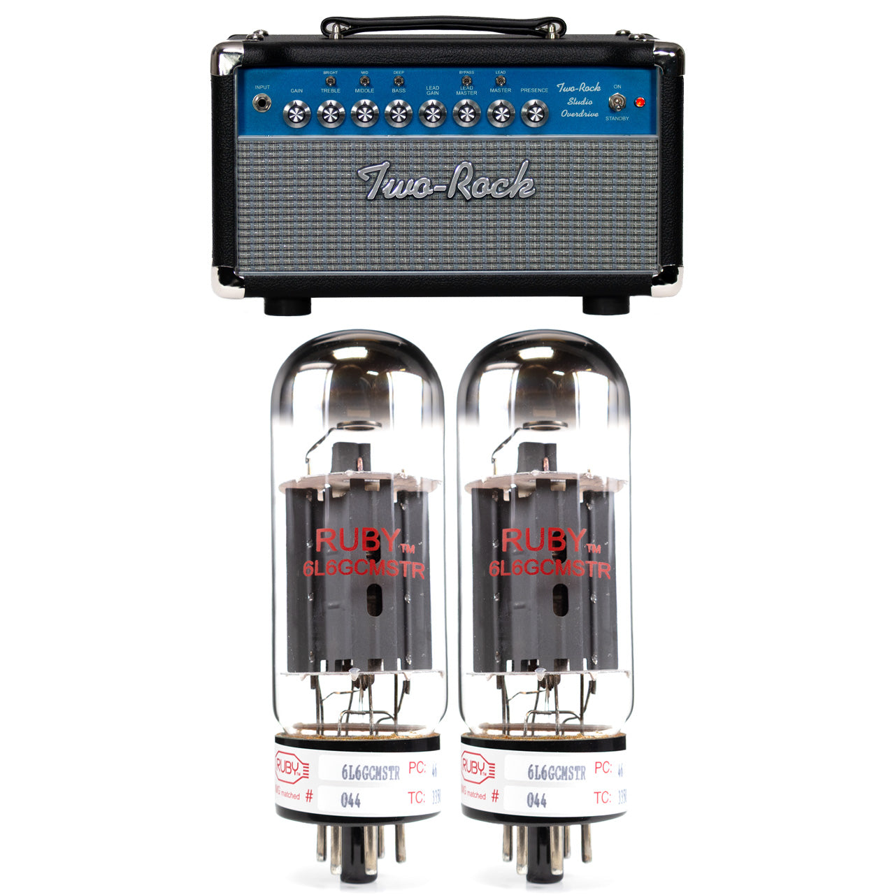 Two Rock Studio Overdrive Tube Kit with RUBY Tubes - High Quality Replacement Kit