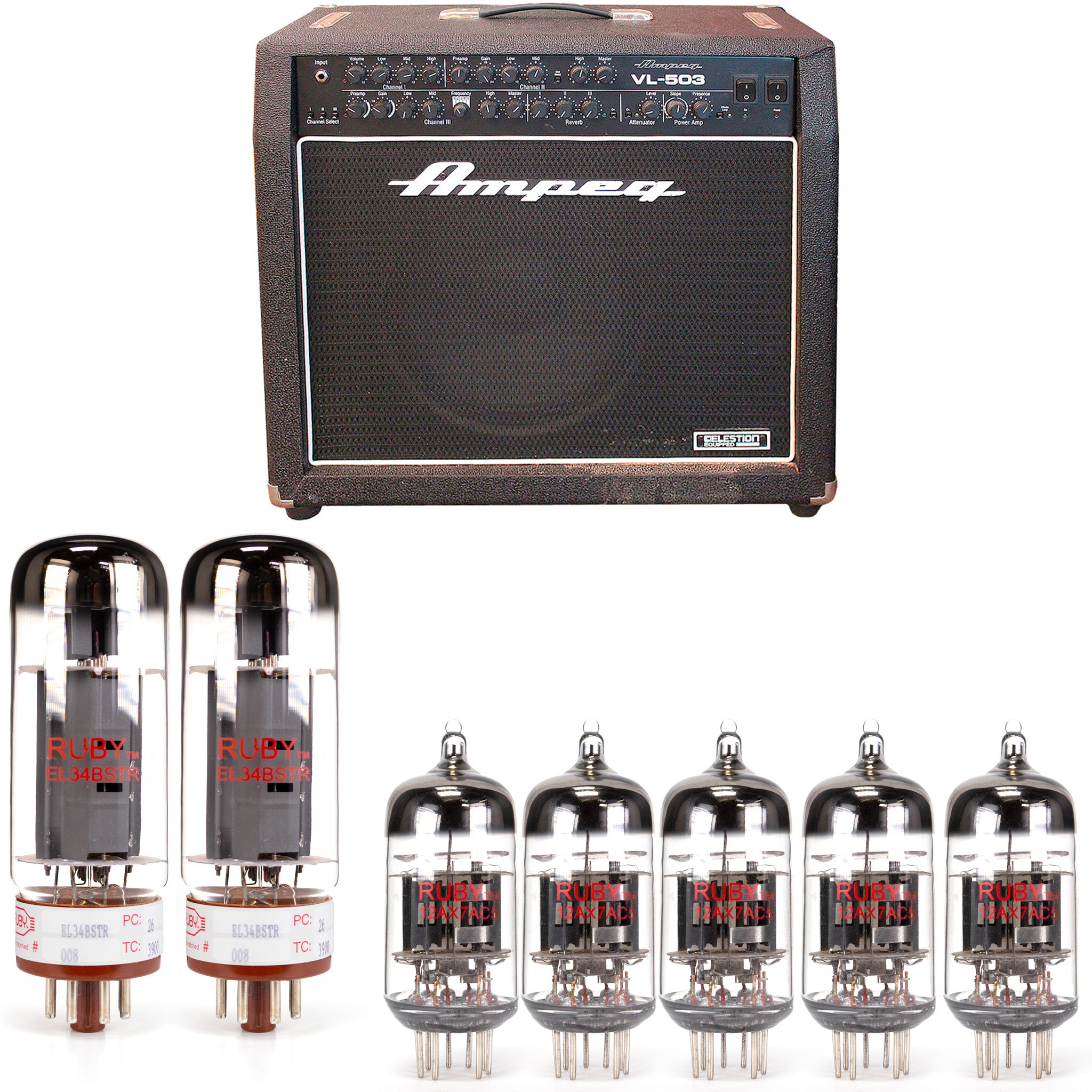Ampeg VL503 Tube Kit
