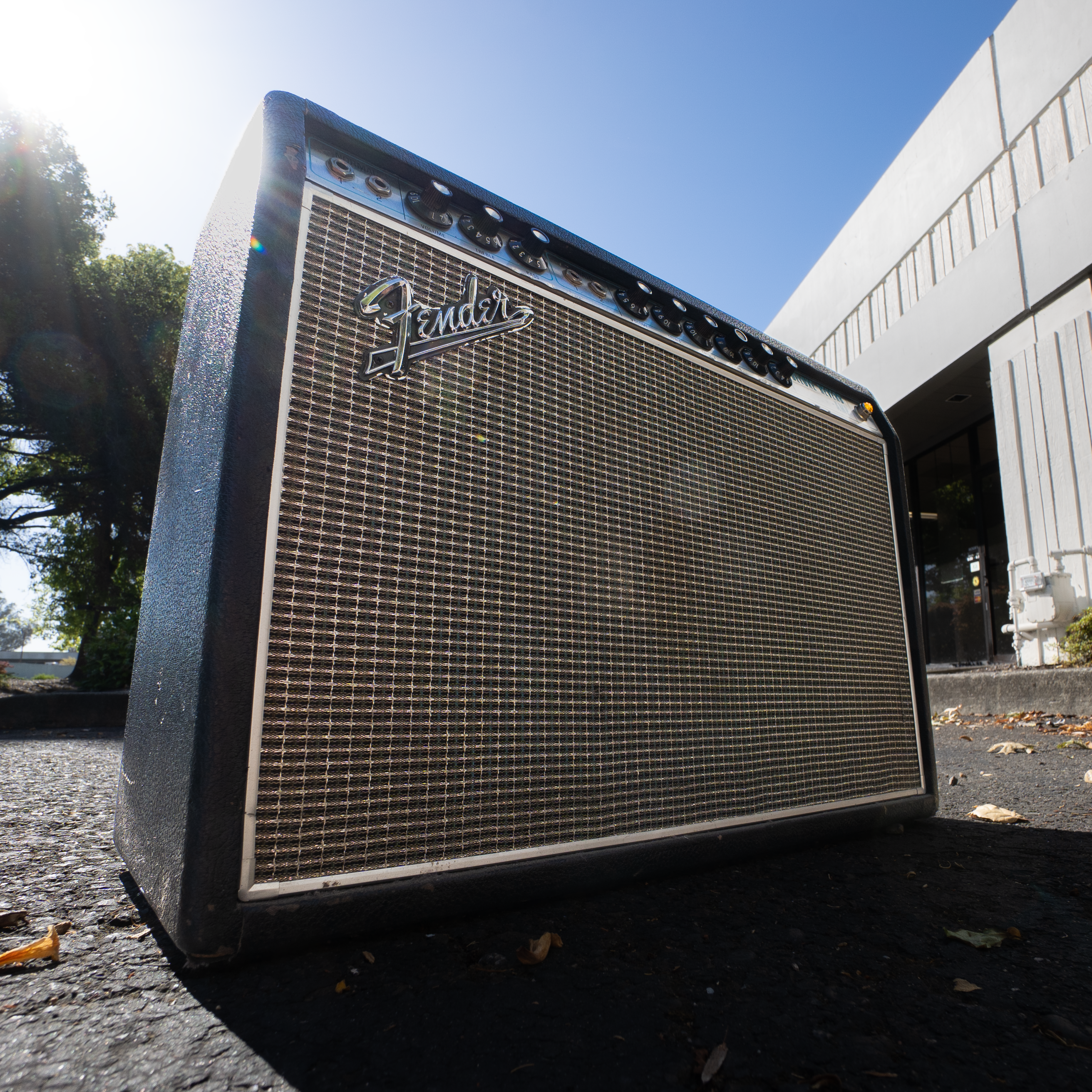 1960s Fender Deluxe Reverb Guitar Amplifier AB763 Fender