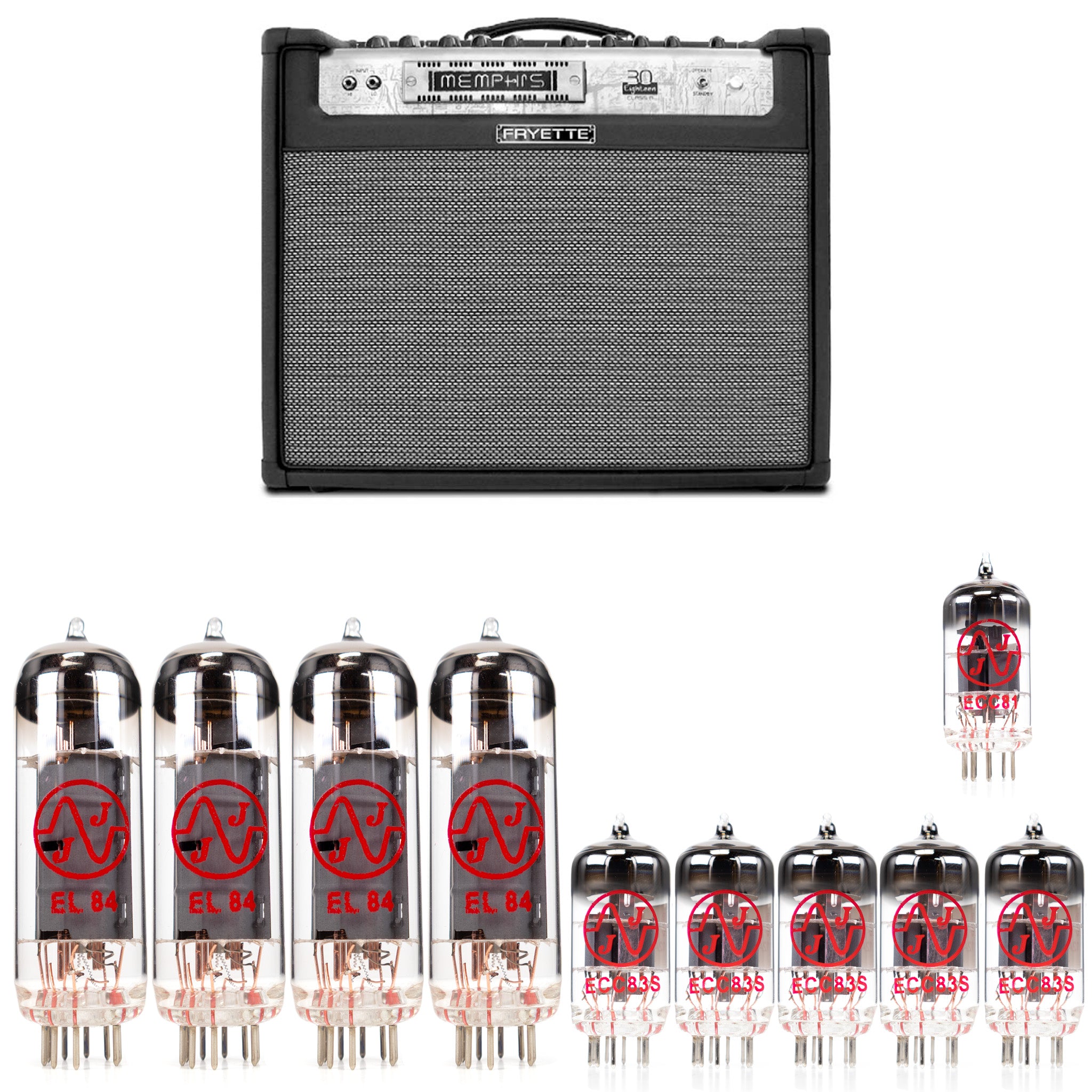 Fryette Memphis 30 Heads and Combo Tube Kit